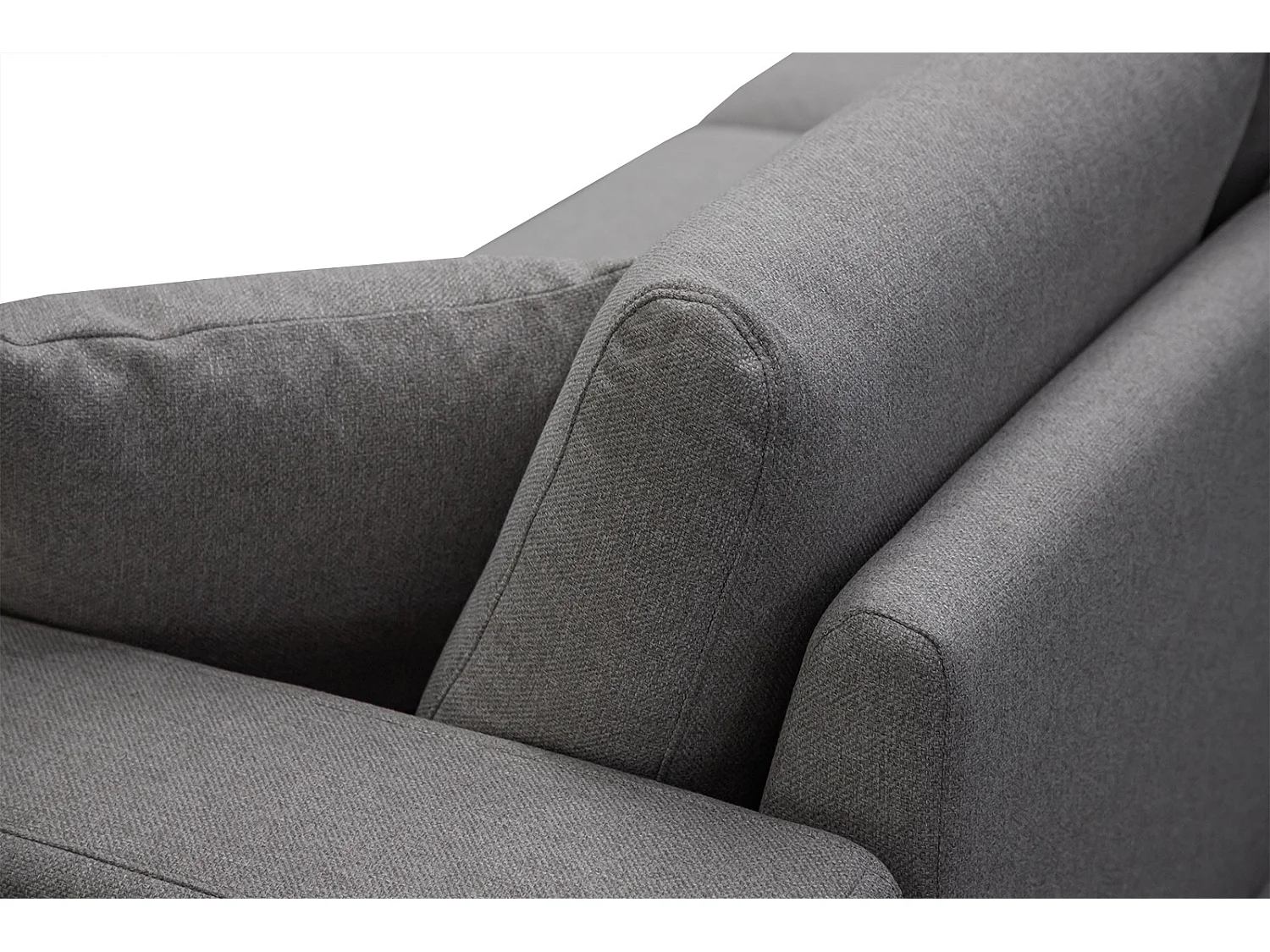 MEDIOLANE Sofa 2,5-Sitzer, grau
