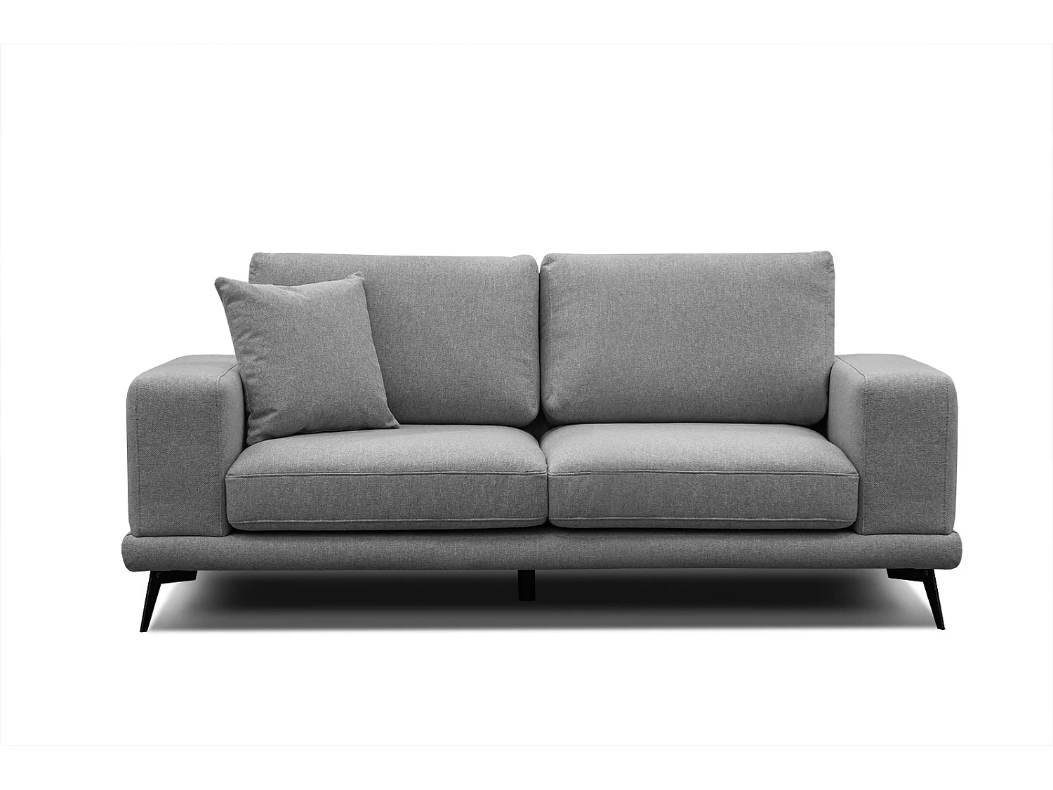 MEDIOLANE Sofa 2,5-Sitzer, grau