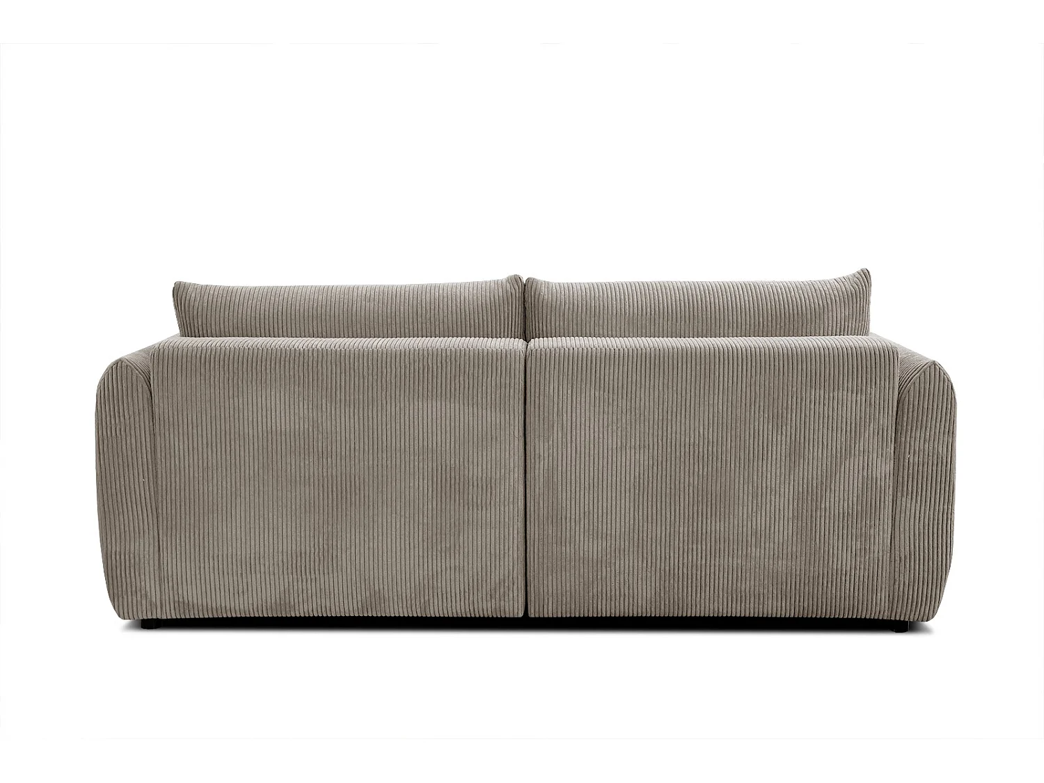TAUER Ecksofa 3-Sitzer links, taupe