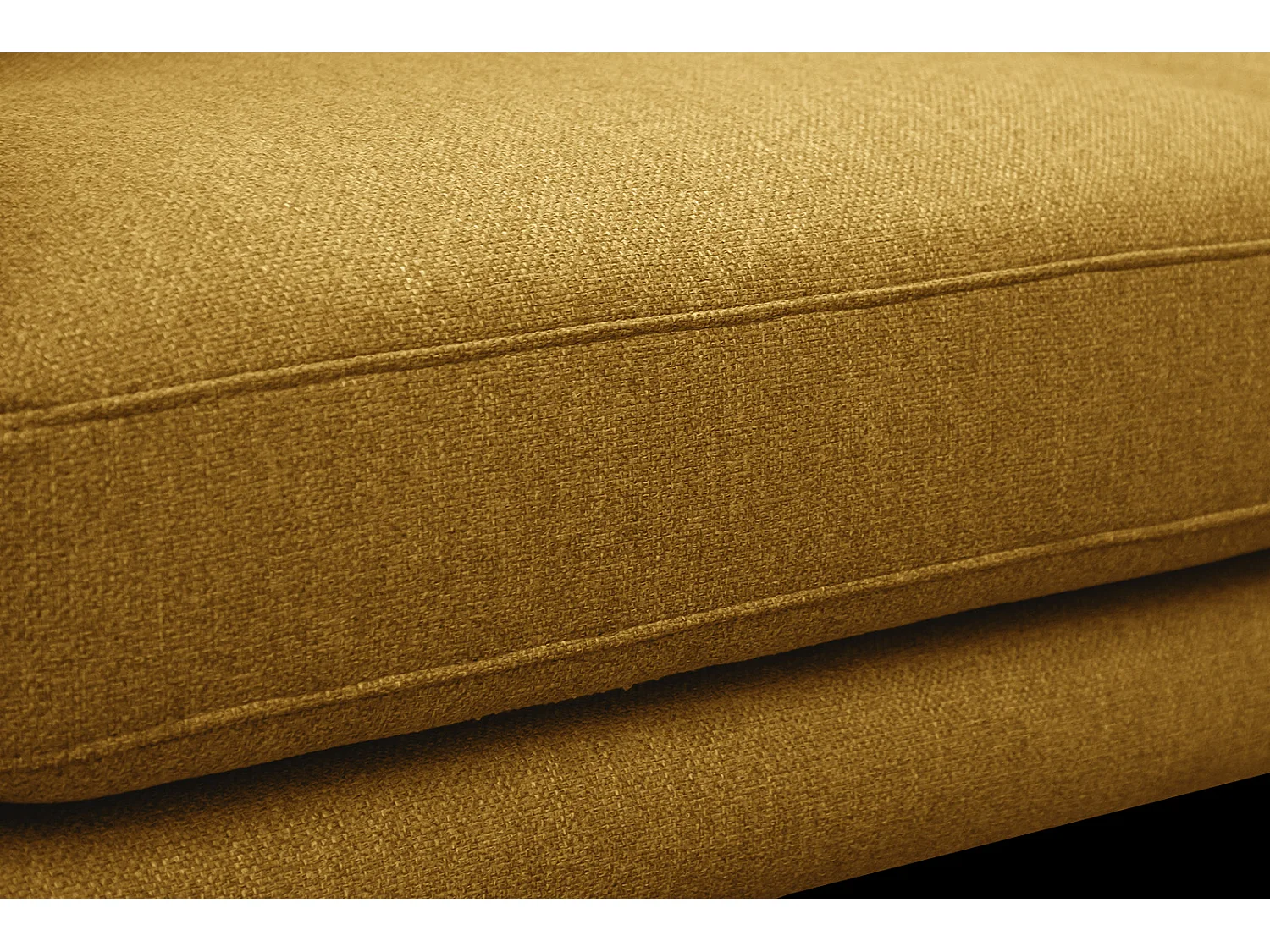 MEDIOLANE Sofa 2,5-Sitzer, senfgelb