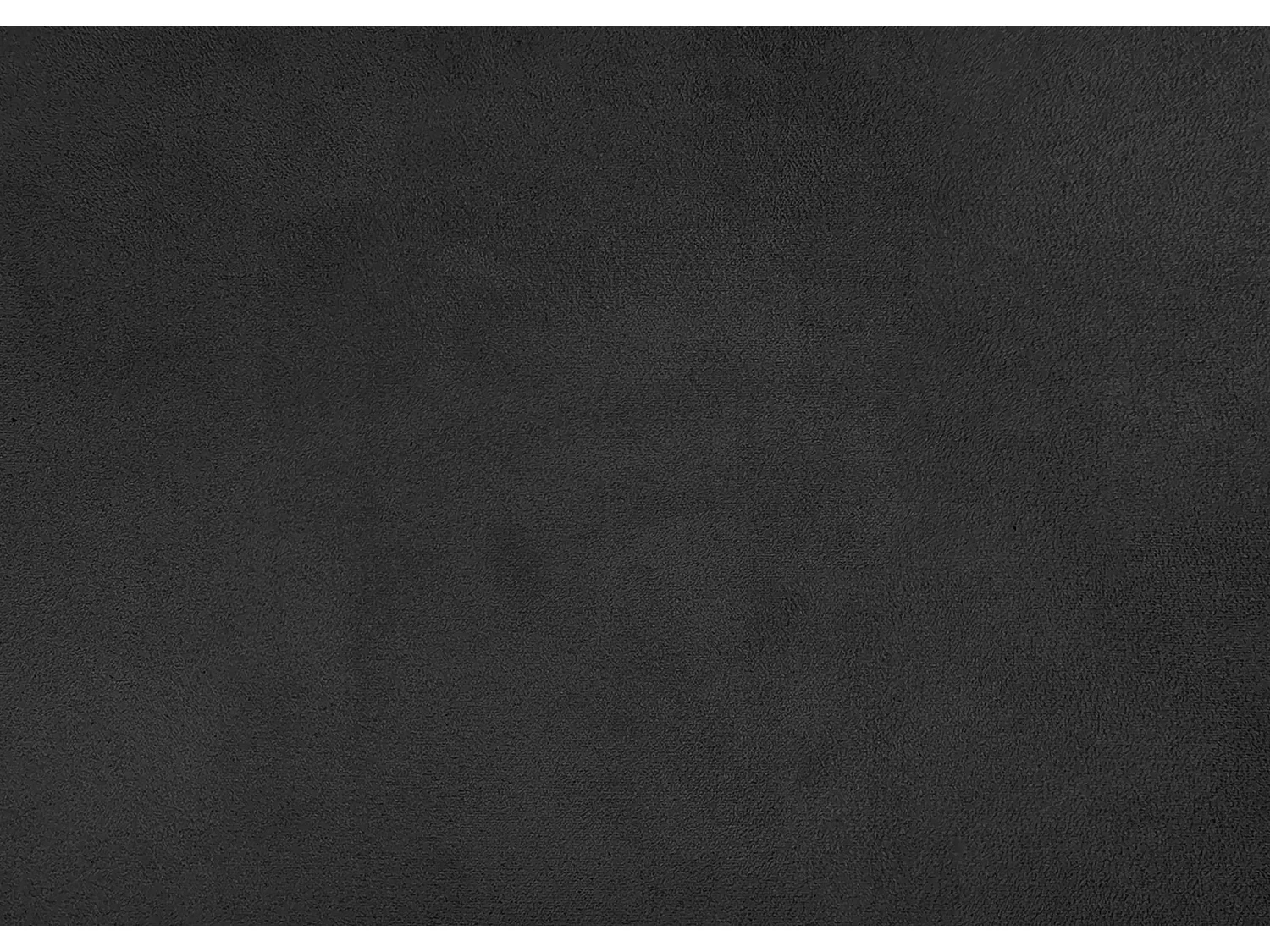 Canapé droit 2 places tissu noir - JONES