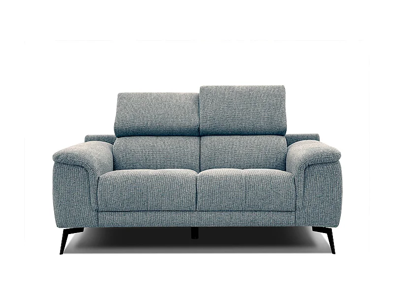 FIERO Sofa 2-Sitzer mit verstellbare Kopfstützen, mint