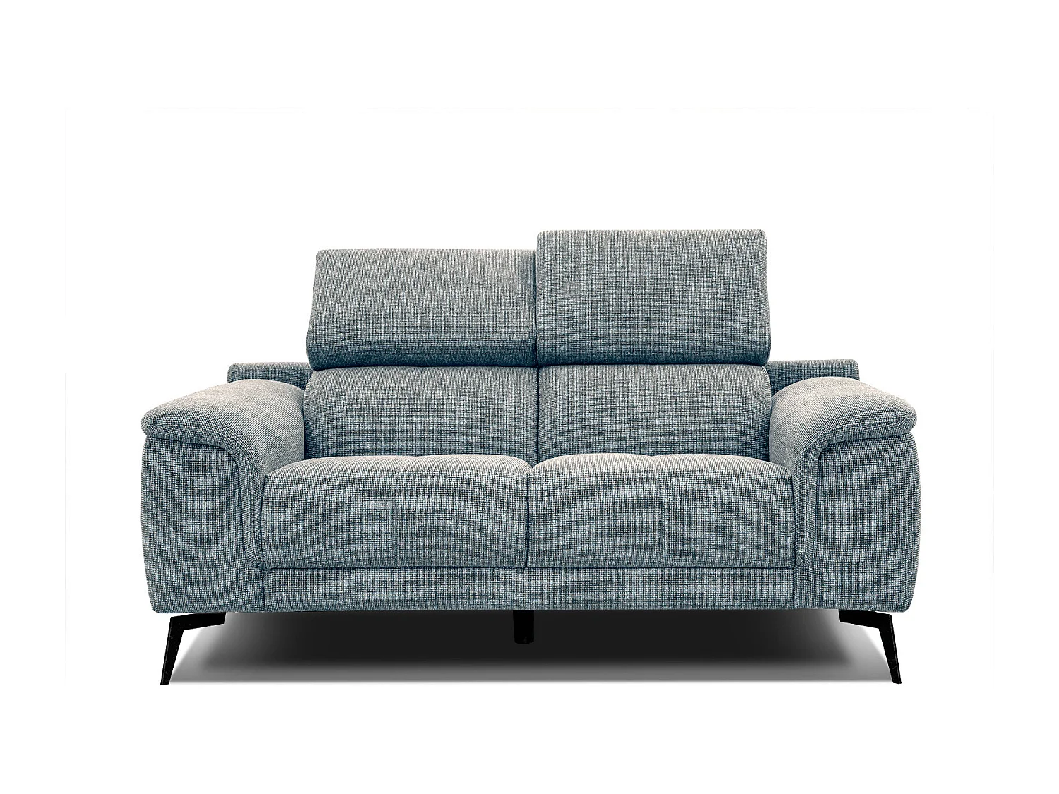 FIERO Sofa 2-Sitzer mit verstellbare Kopfstützen, mint