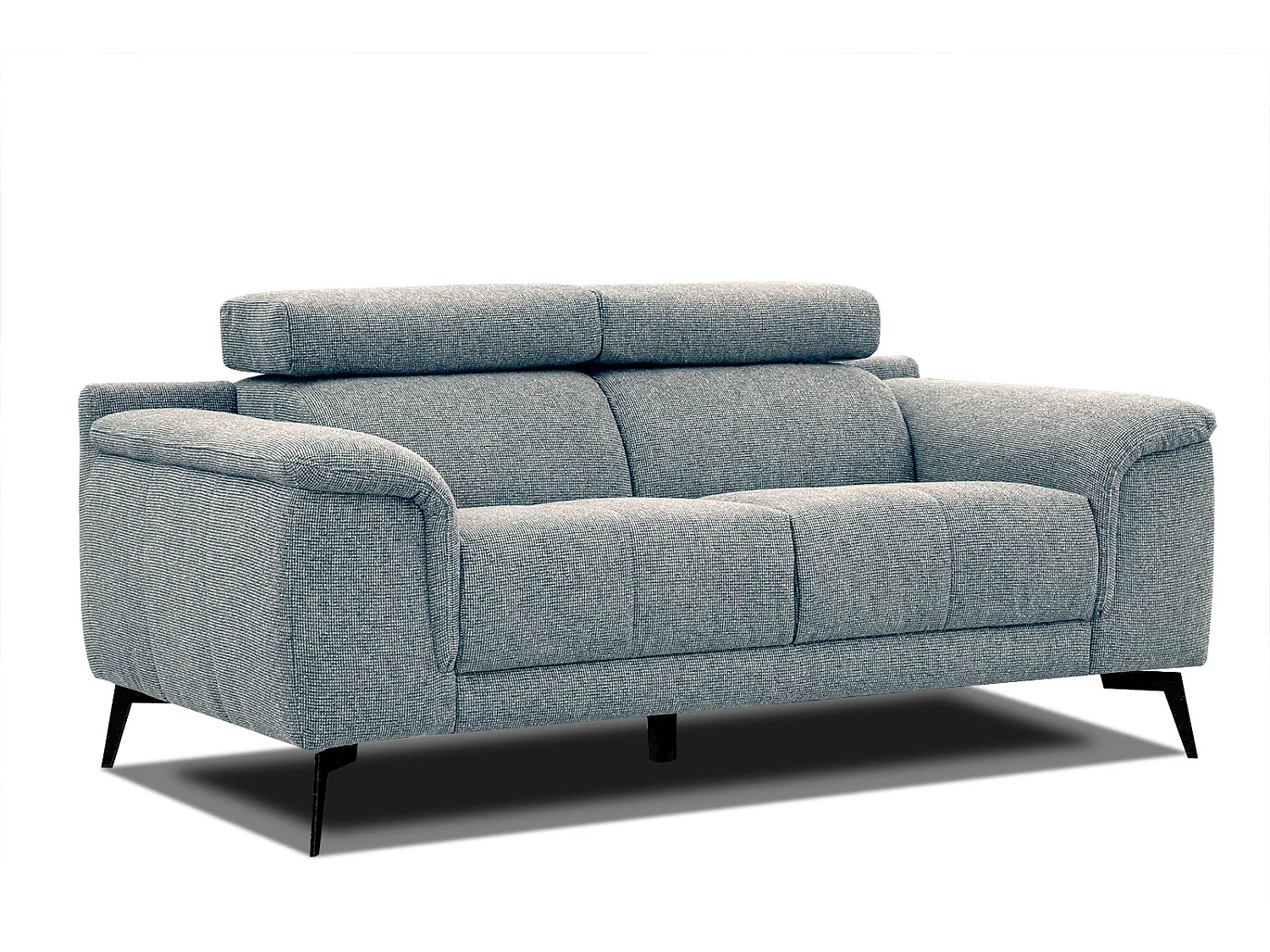 FIERO Sofa 2-Sitzer mit verstellbare Kopfstützen, mint