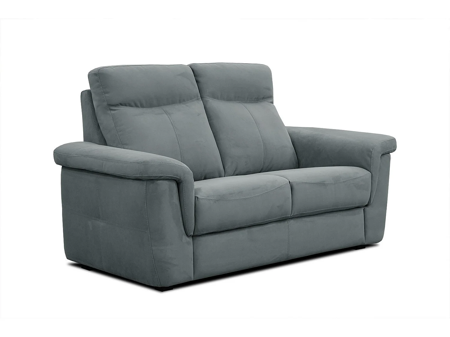 JONES Sofa 2-Sitzer, blaugrau