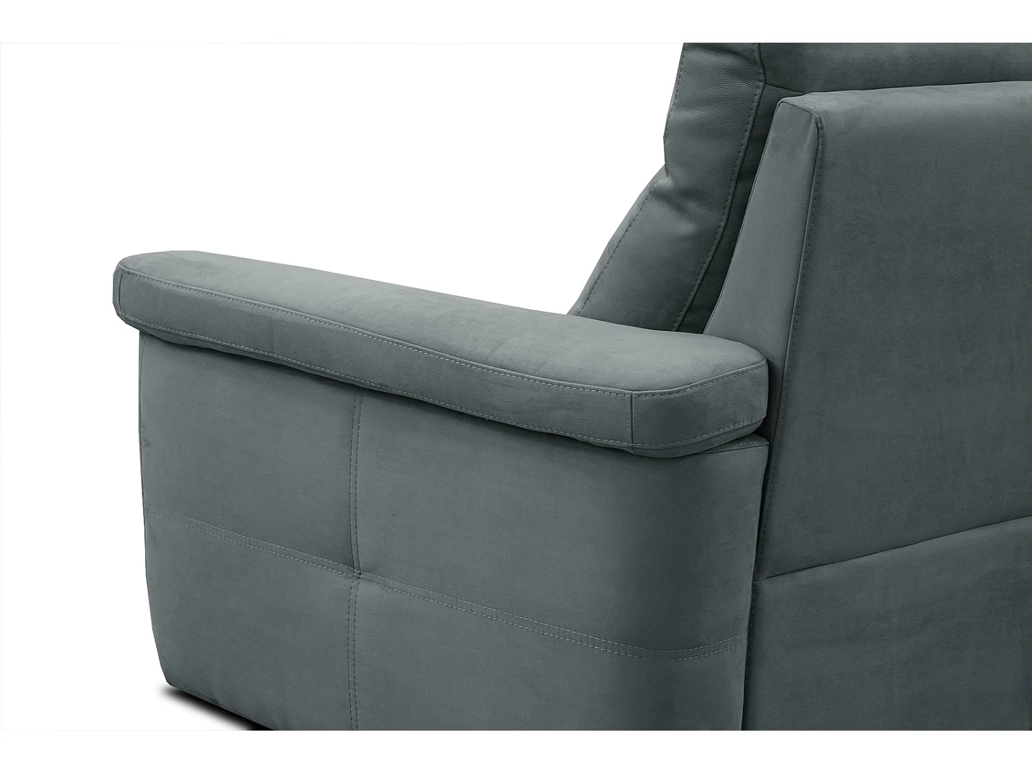 JONES Sofa 2-Sitzer, blaugrau