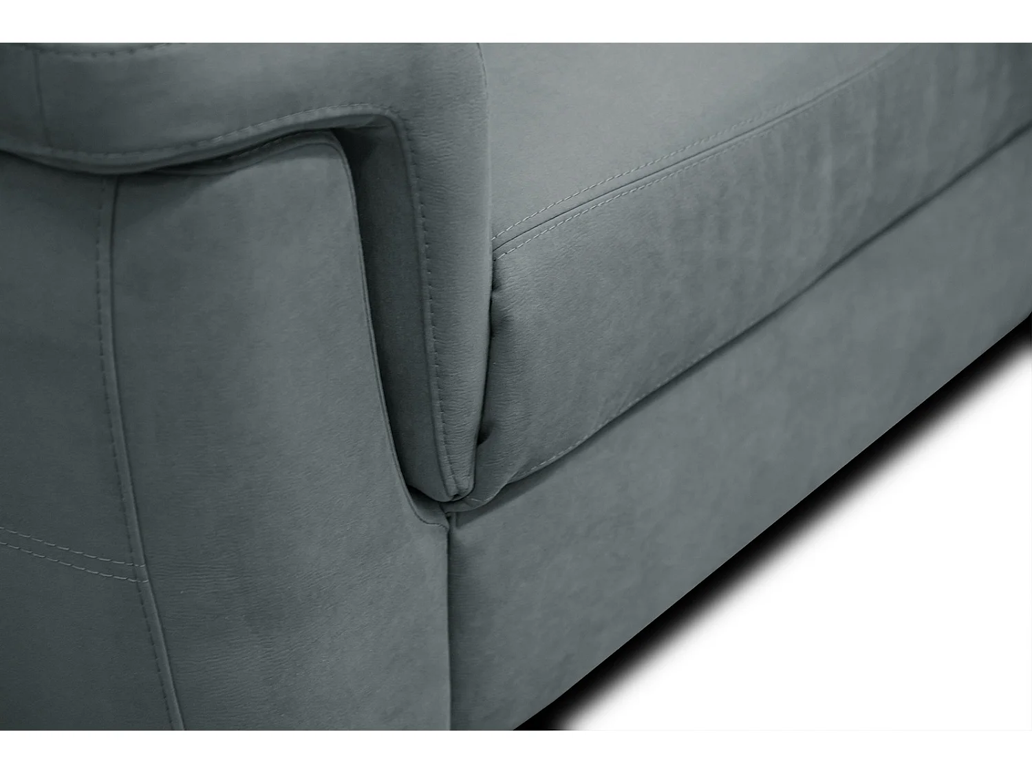 JONES Sofa 2-Sitzer, blaugrau