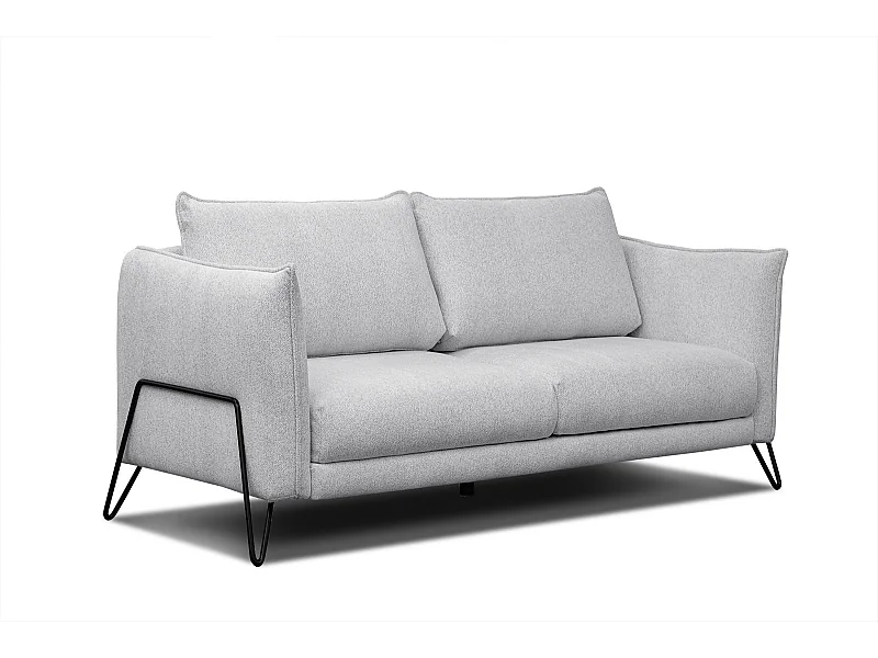 HOSTEN Sofa 2,5-Sitzer, hellgrau
