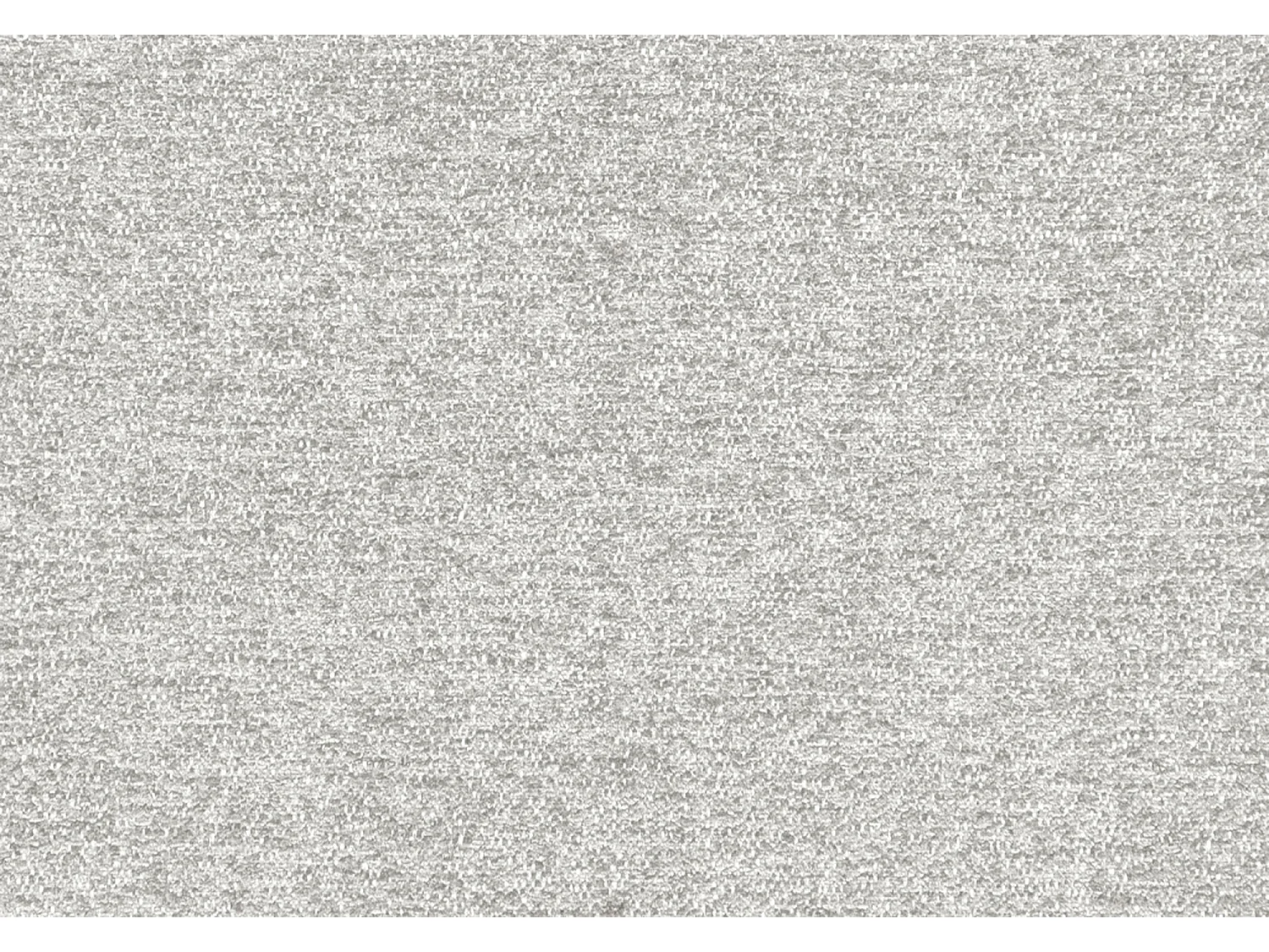 Canapé droit XXL 3 places tissu blanc perle - CALVERA