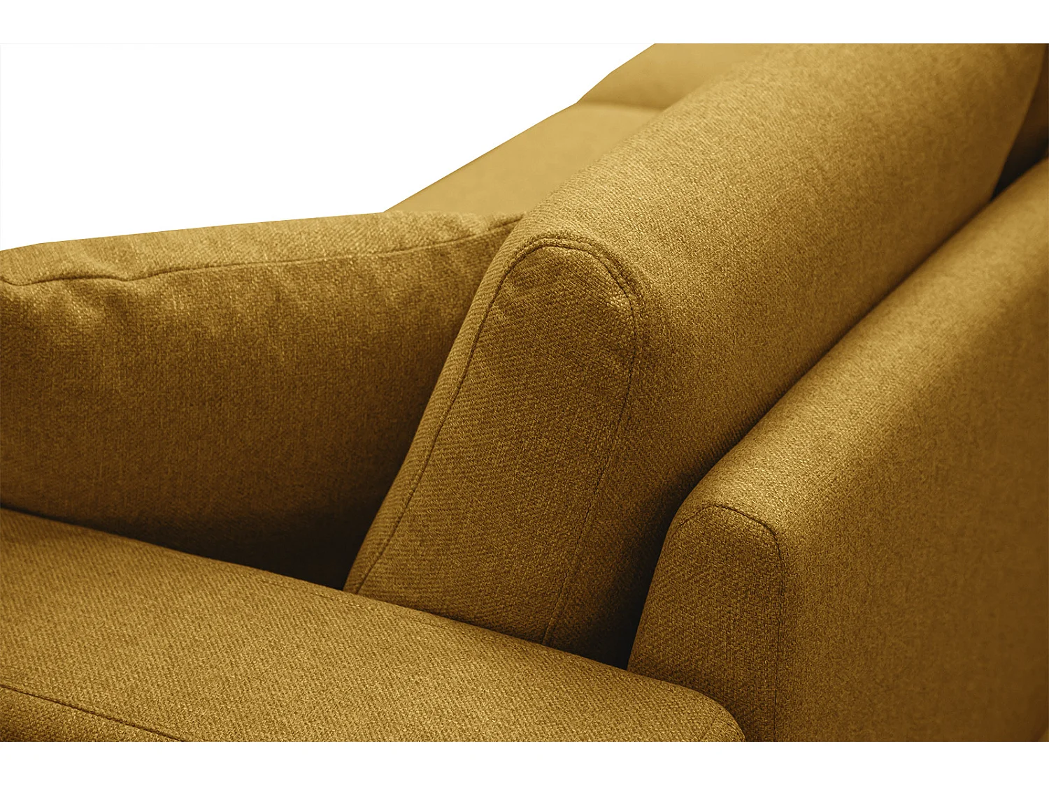 MEDIOLANE Sofa 3-Sitzer, senfgelb