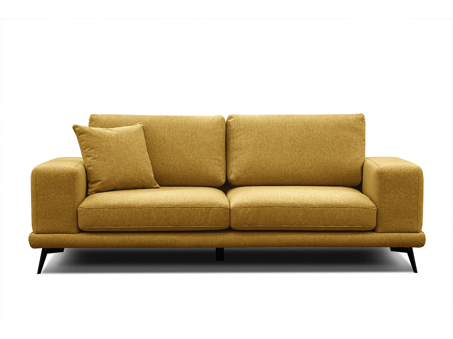 MEDIOLANE Sofa 3-Sitzer, senfgelb