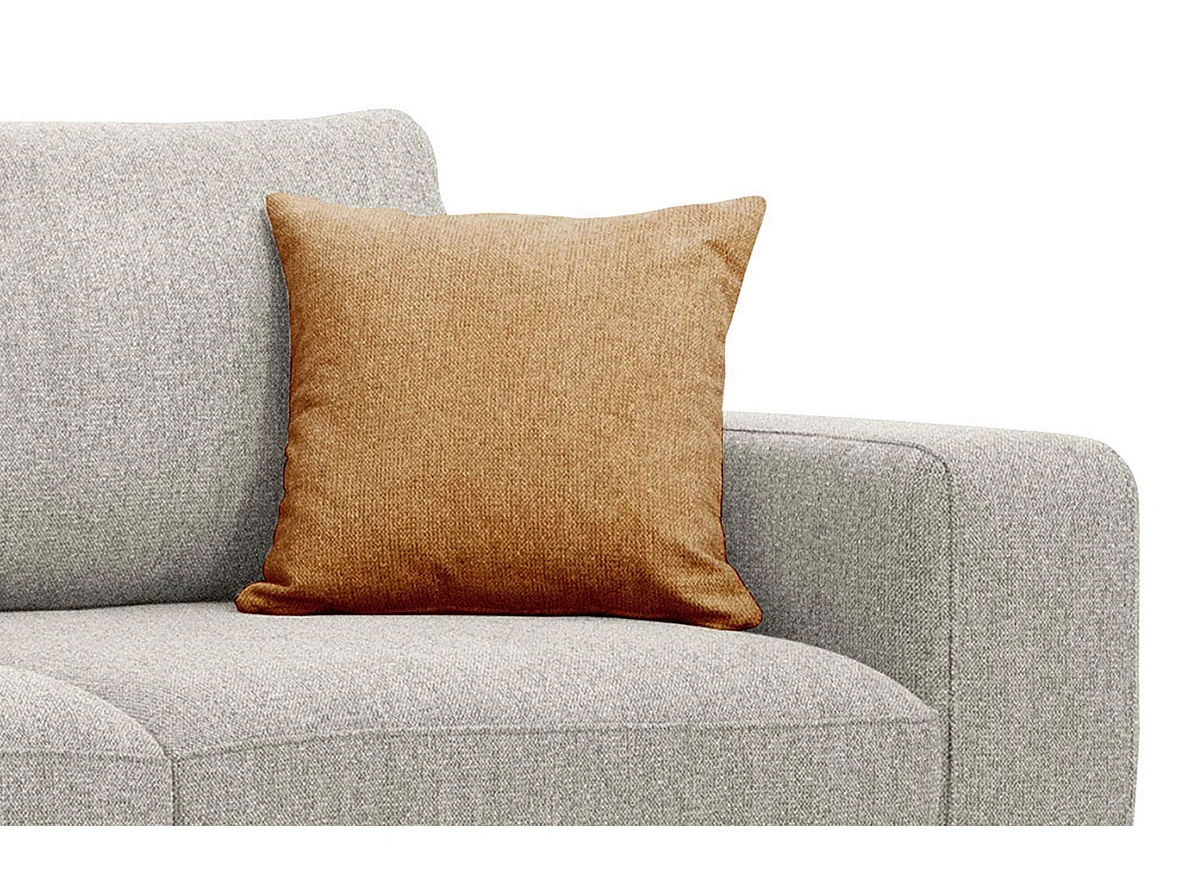 MEDIOLANE Ecksofa 5-Sitzer links, creme