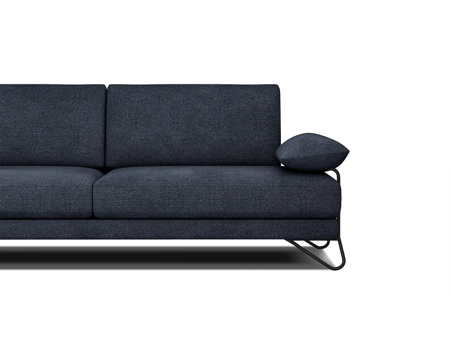 LORI Sofa 3-Sitzer, marineblau
