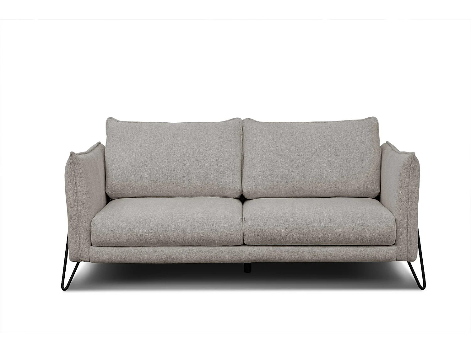 HOSTEN Sofa 2,5-Sitzer, taupe
