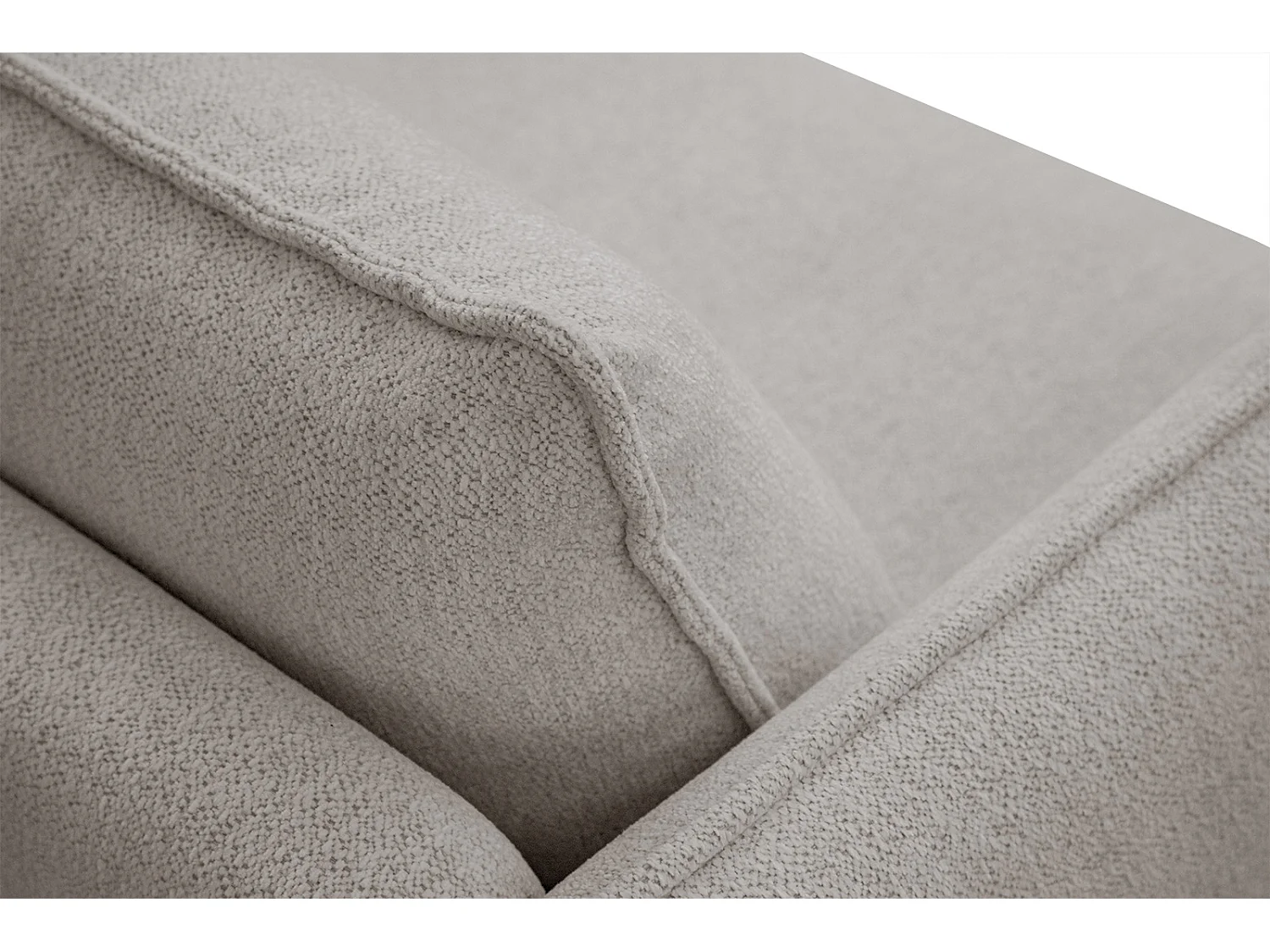 HOSTEN Sofa 2,5-Sitzer, taupe