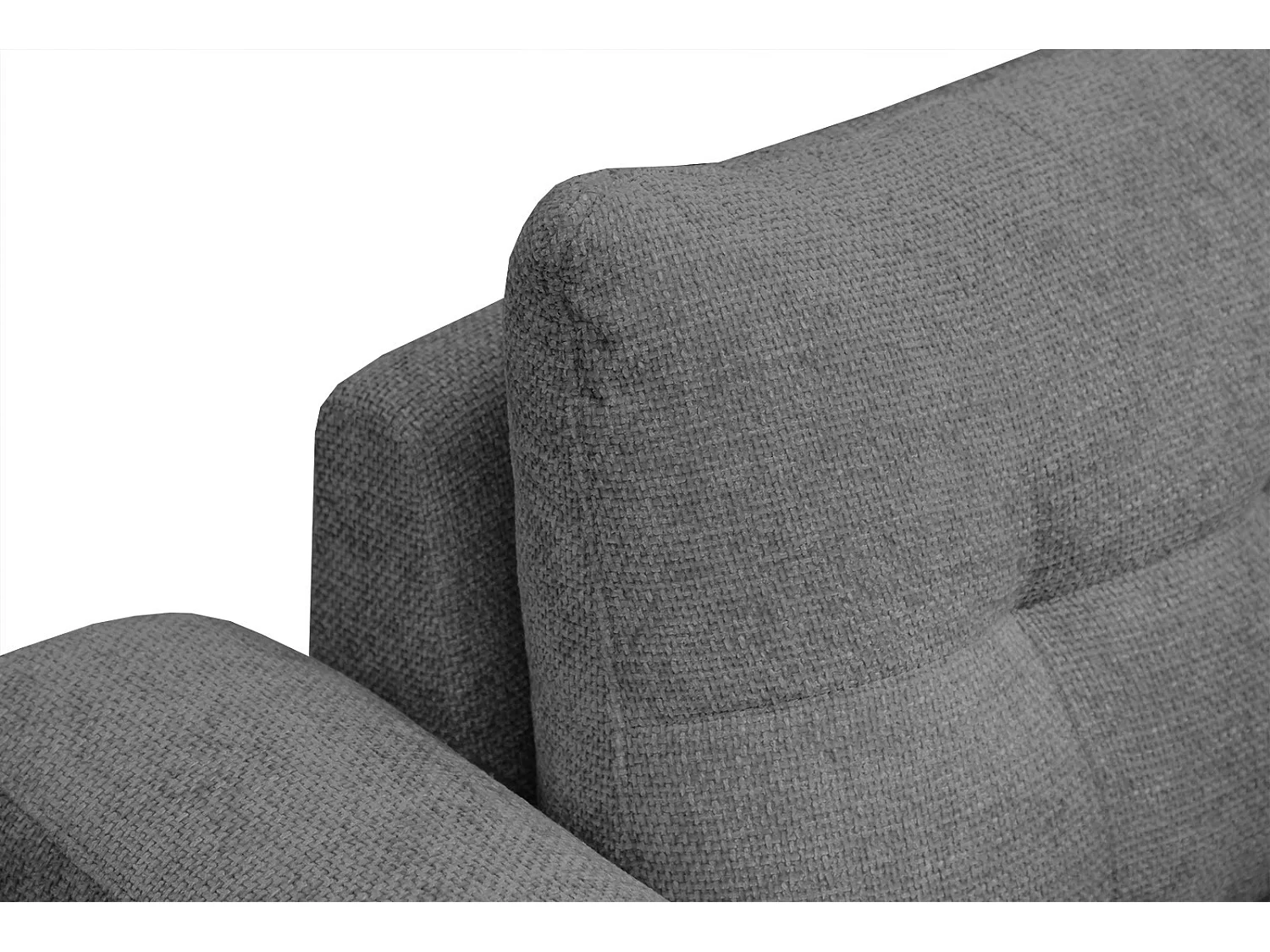 SALVINI Sofa 2-Sitzer, dunkelgrau