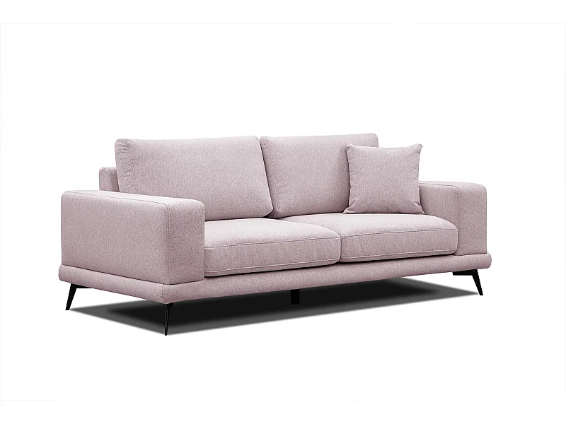 MEDIOLANE Sofa 2,5-Sitzer, rosé