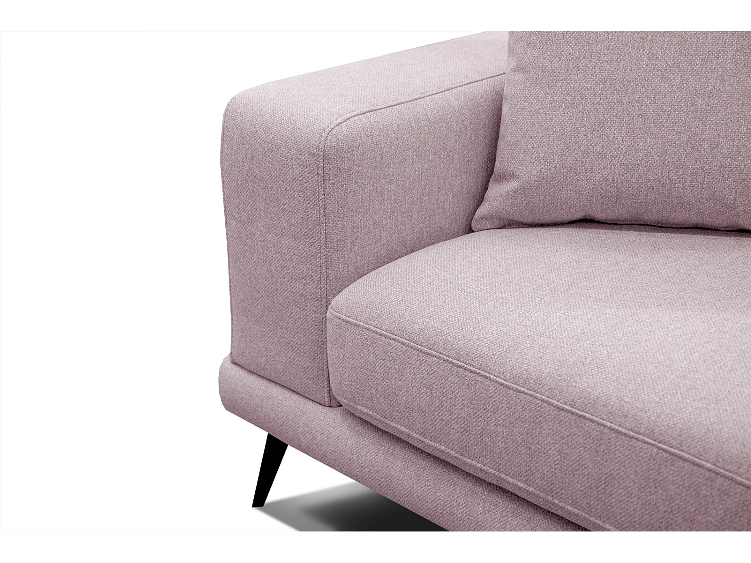 MEDIOLANE Sofa 2,5-Sitzer, rosé