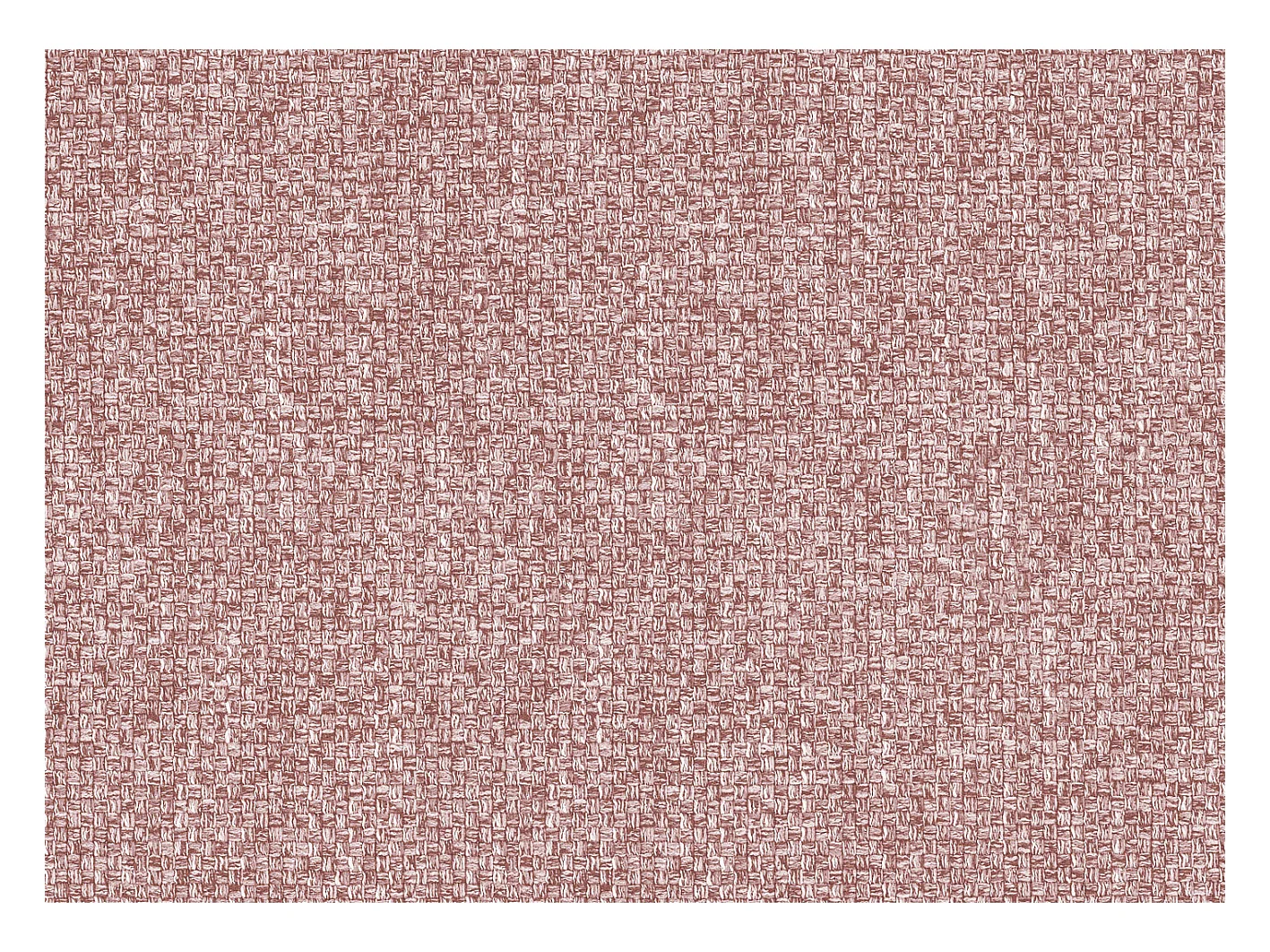 Canapé droit 3 places tissu rose - MEDIOLANE
