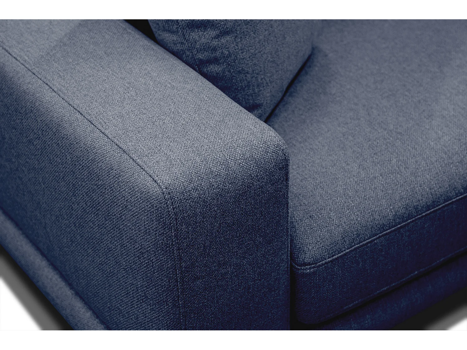 MEDIOLANE Sofa 2,5-Sitzer, marineblau