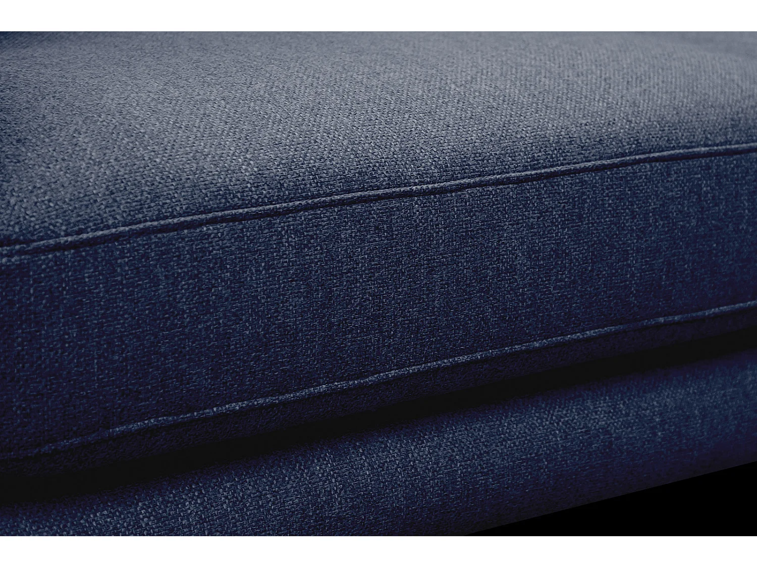 MEDIOLANE Sofa 2,5-Sitzer, marineblau