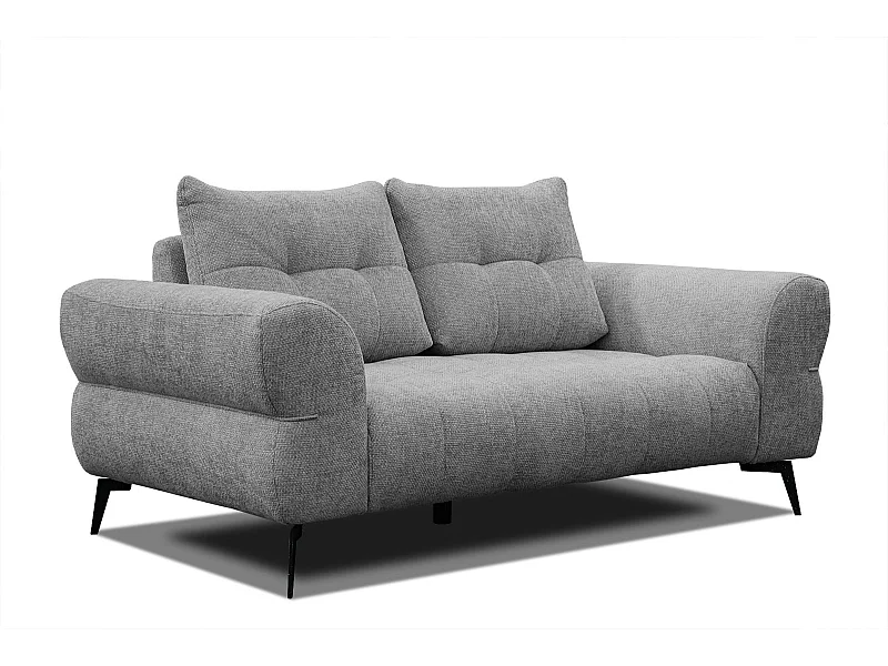 SALVINI Sofa 2-Sitzer, grau