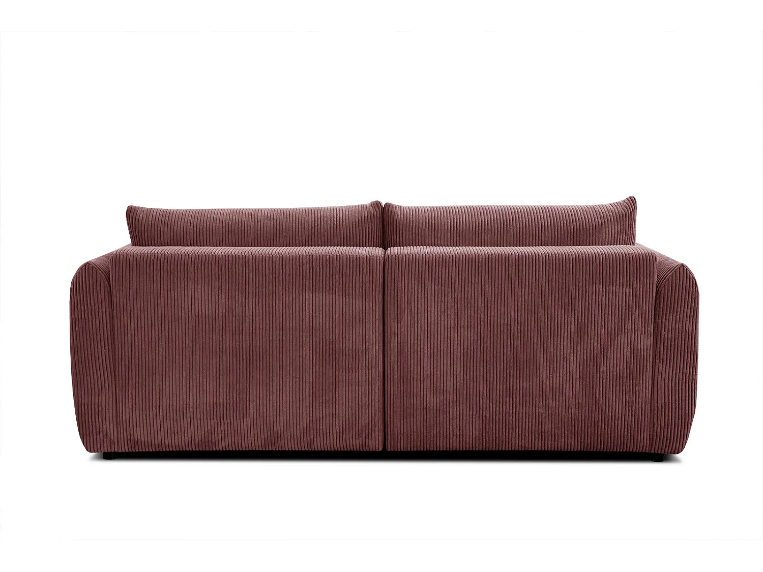 TAUER Ecksofa 3-Sitzer links, altrosa