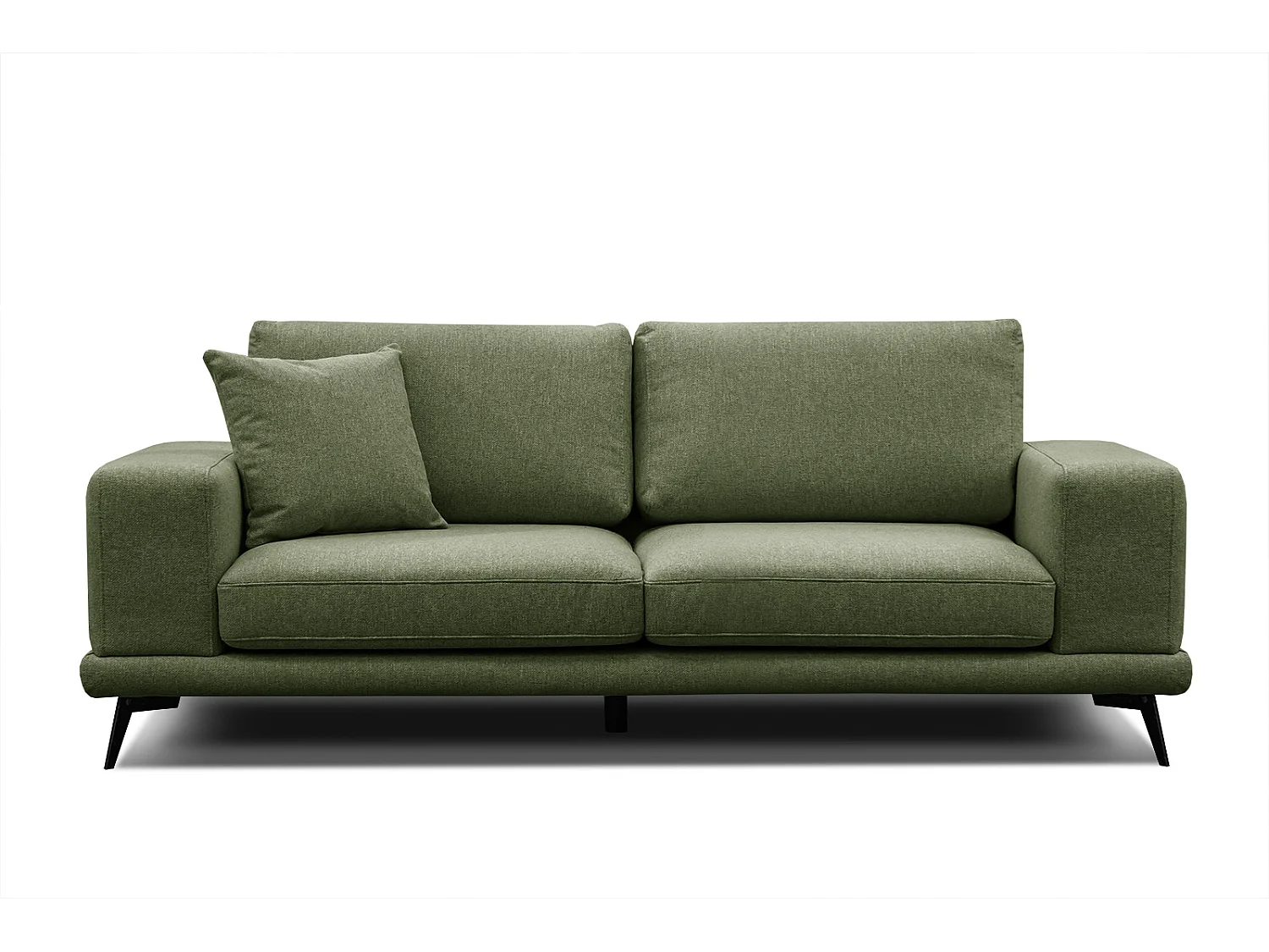 MEDIOLANE Sofa 3-Sitzer, olive