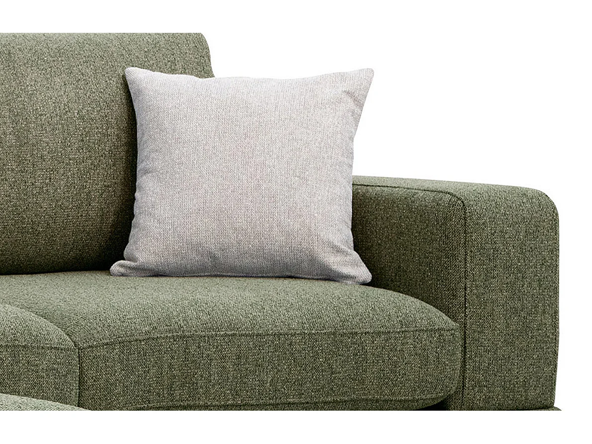 MEDIOLANE Ecksofa 5-Sitzer links, olive