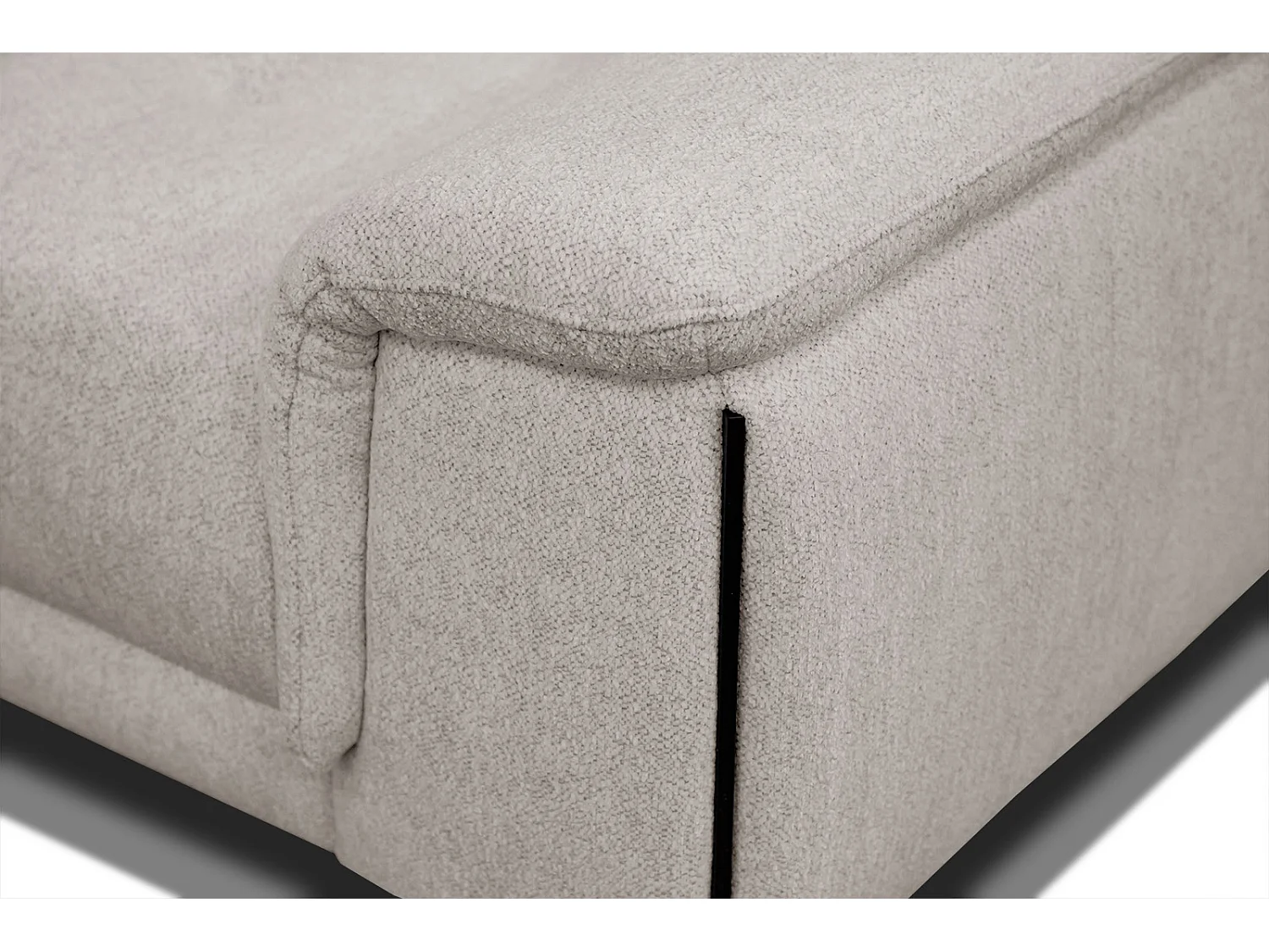 MATERA Sofa 2-Sitzer mit verstellbare Kopfstützen, ecru