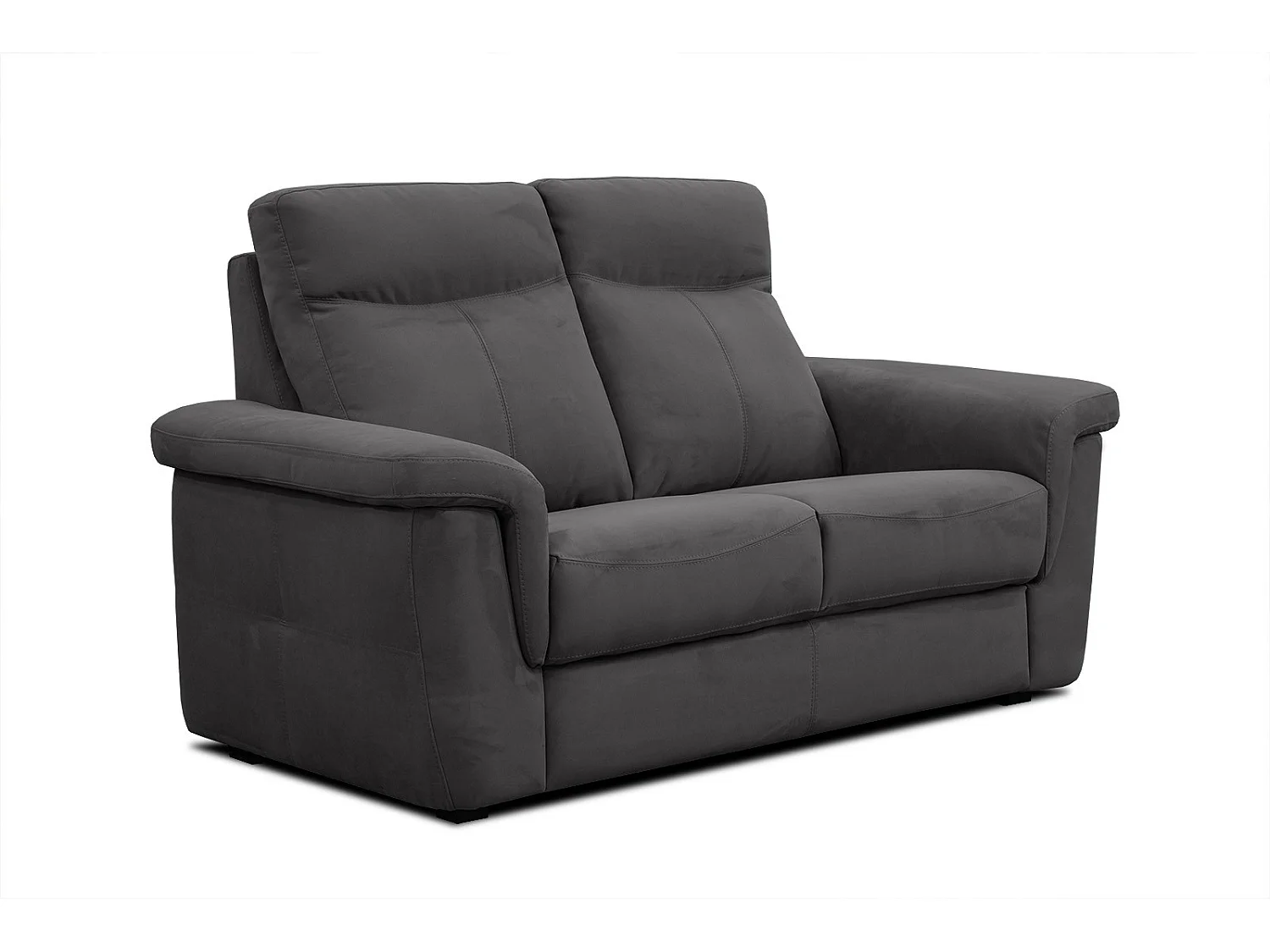 JONES Sofa 2-Sitzer, anthrazit