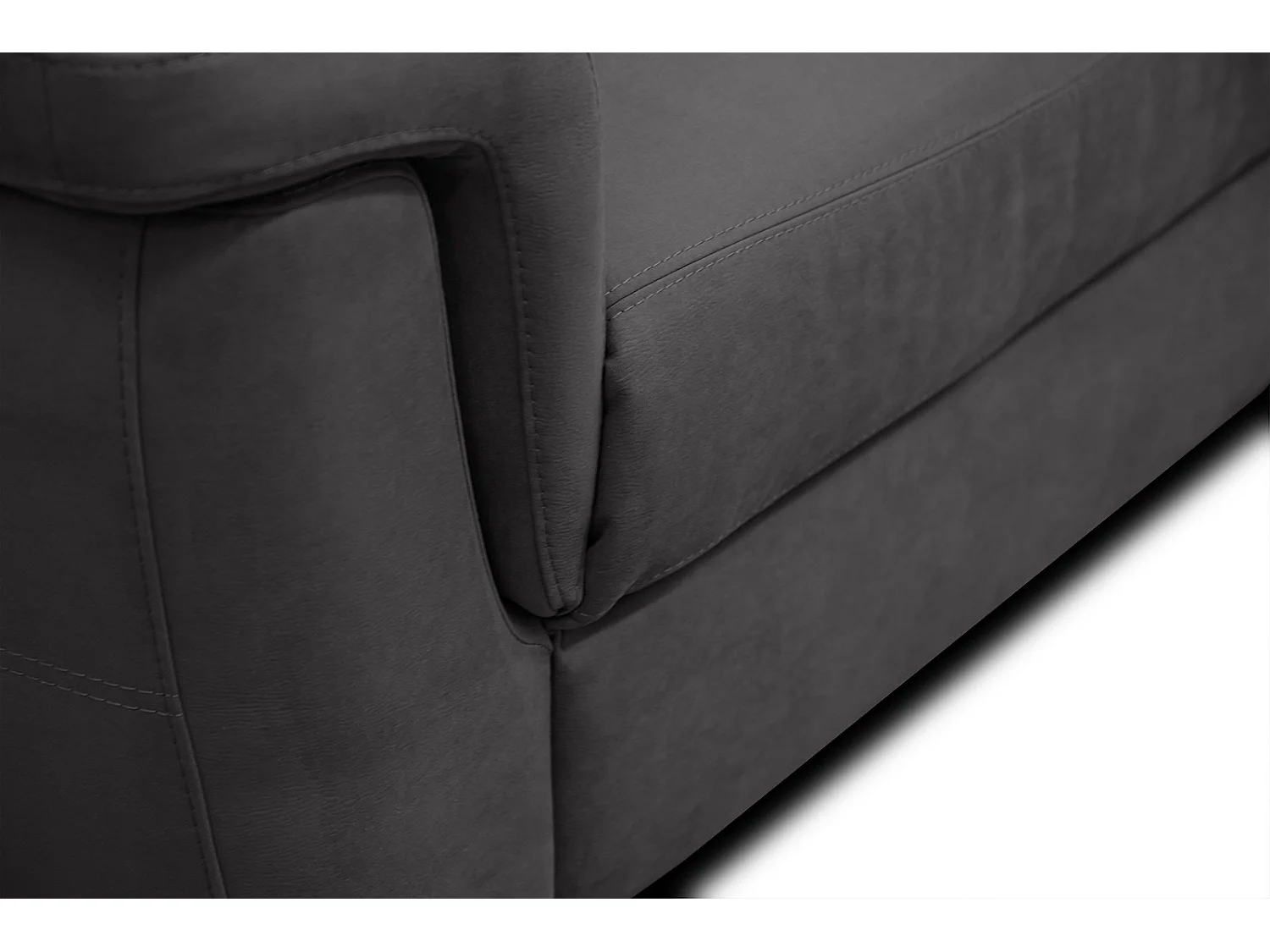 JONES Sofa 2-Sitzer, anthrazit
