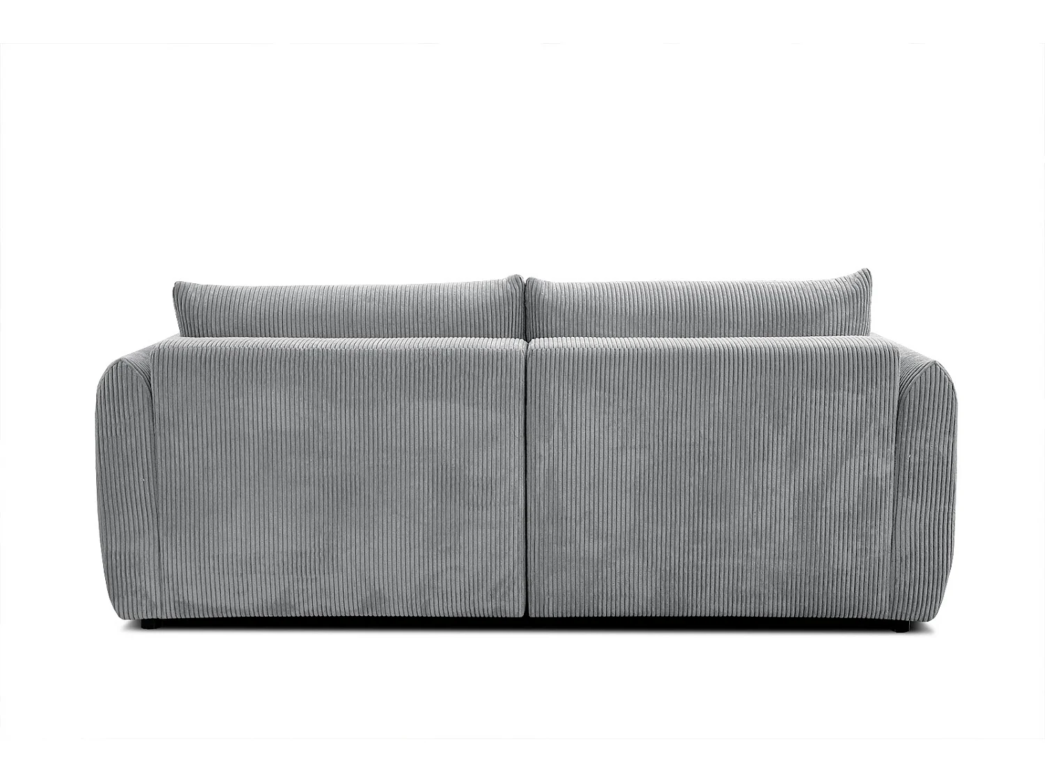 TAUER Ecksofa 3-Sitzer links, hellgrau