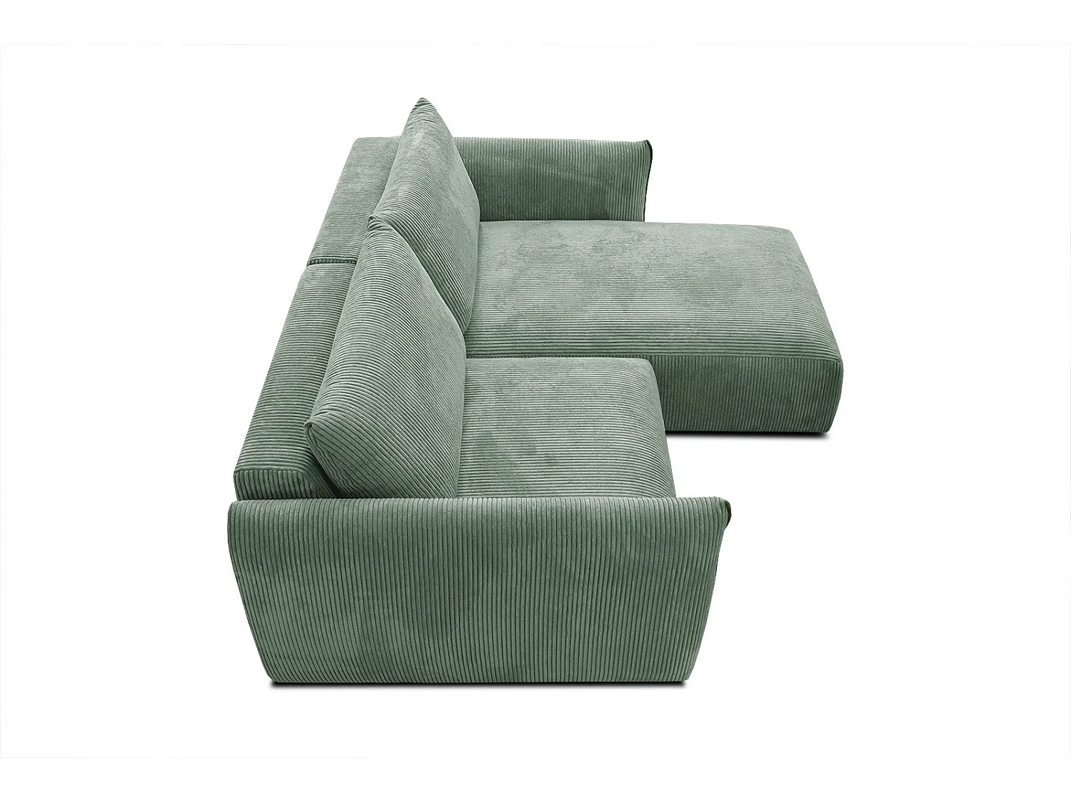 TAUER Ecksofa 3-Sitzer rechts, mint