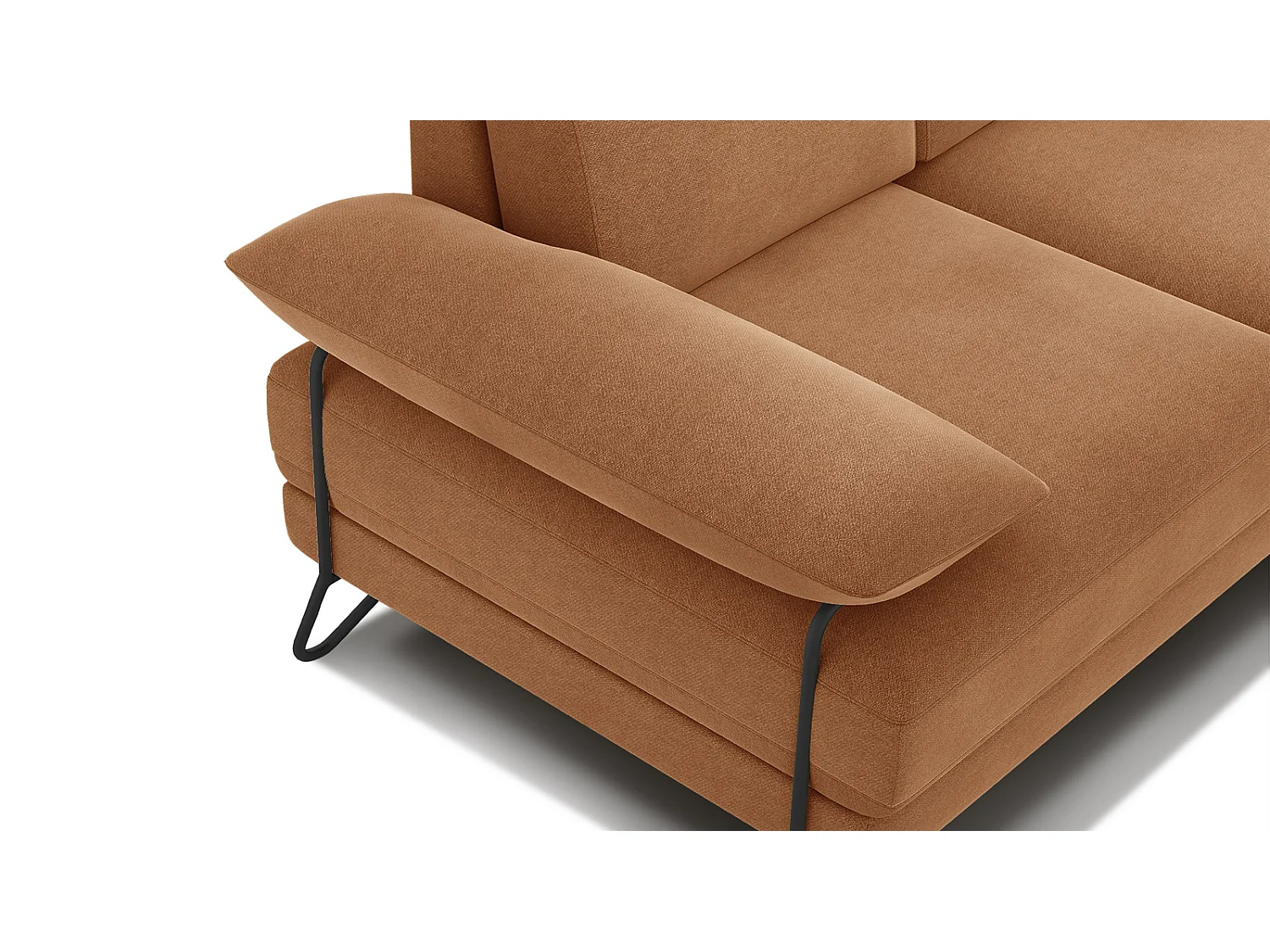 LORI Sofa 2-Sitzer, orange