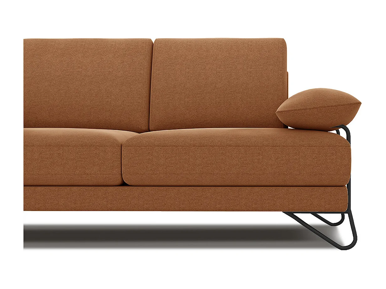 LORI Sofa 2-Sitzer, orange