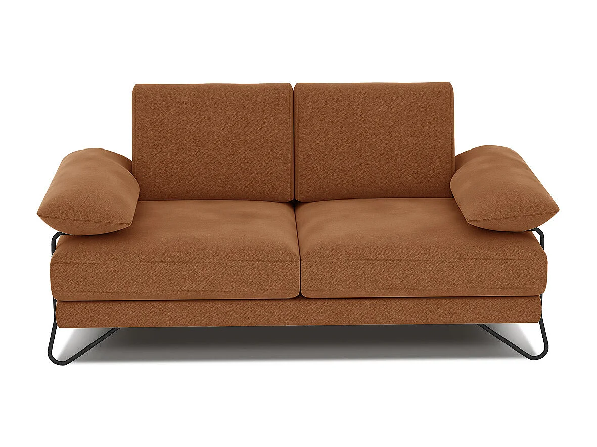 LORI Sofa 2-Sitzer, orange