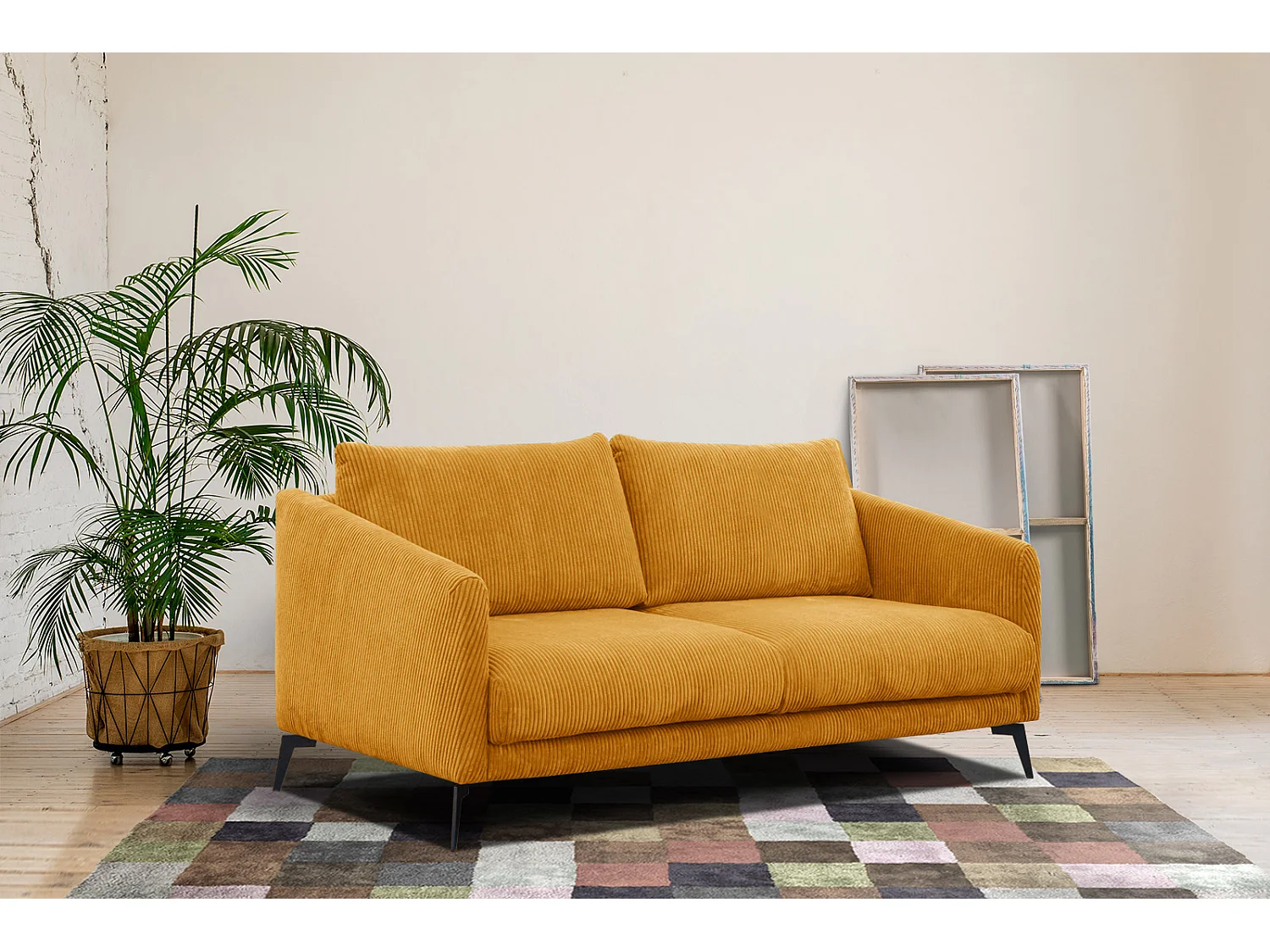 VILT Sofa 2,5-Sitzer, safran