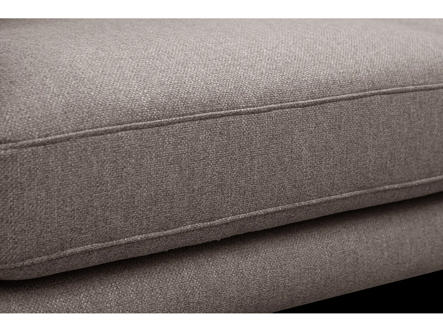 MEDIOLANE Sofa 2,5-Sitzer, taupe