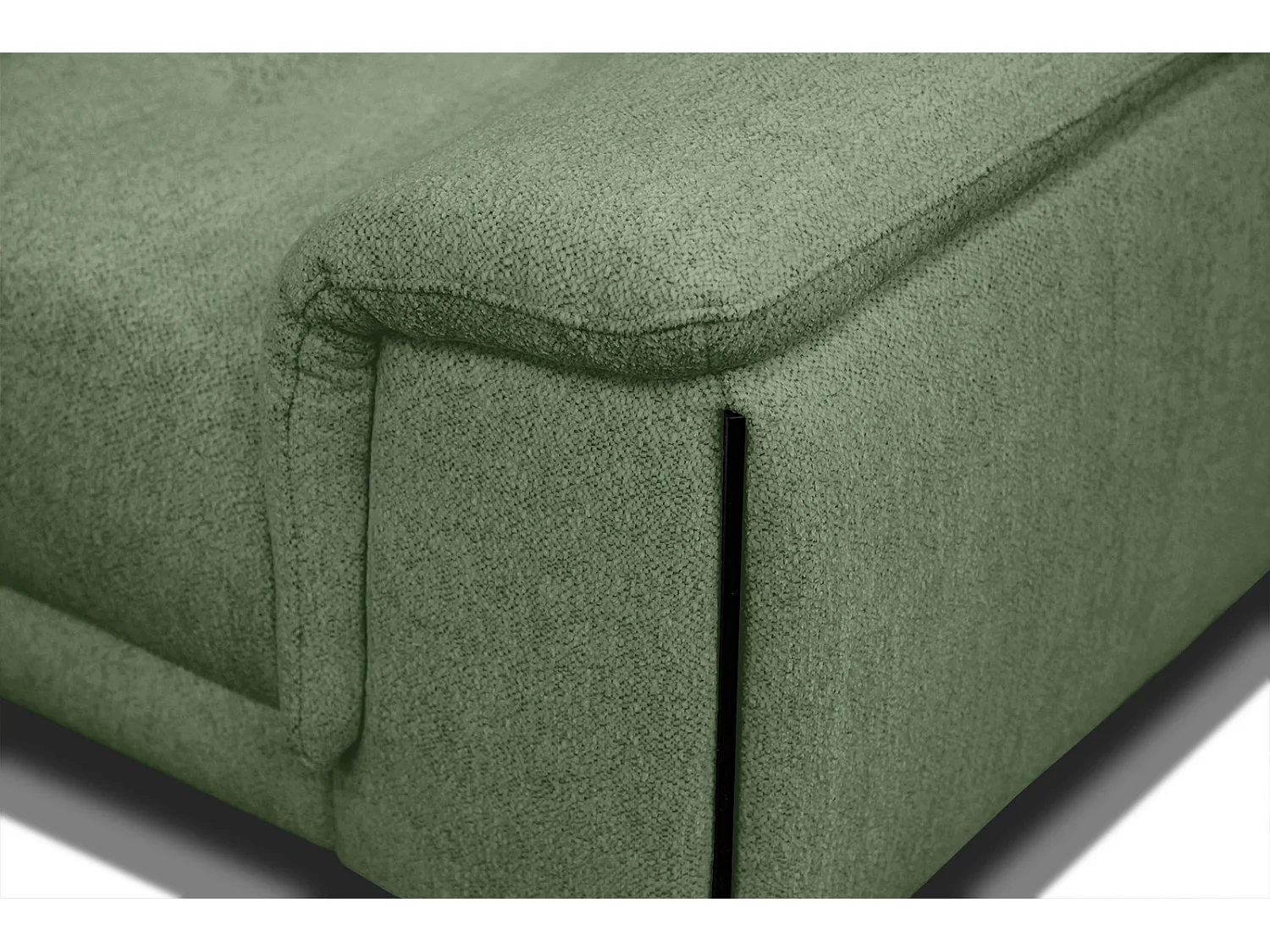 MATERA Sofa 2-Sitzer mit verstellbare Kopfstützen, dunkelgrün