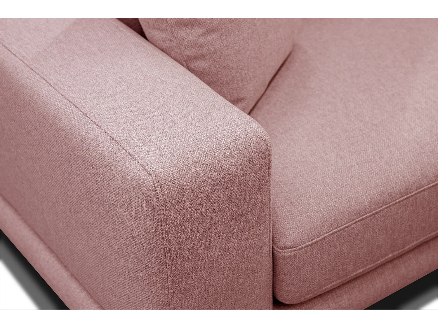 MEDIOLANE Sofa 3-Sitzer, hellrot