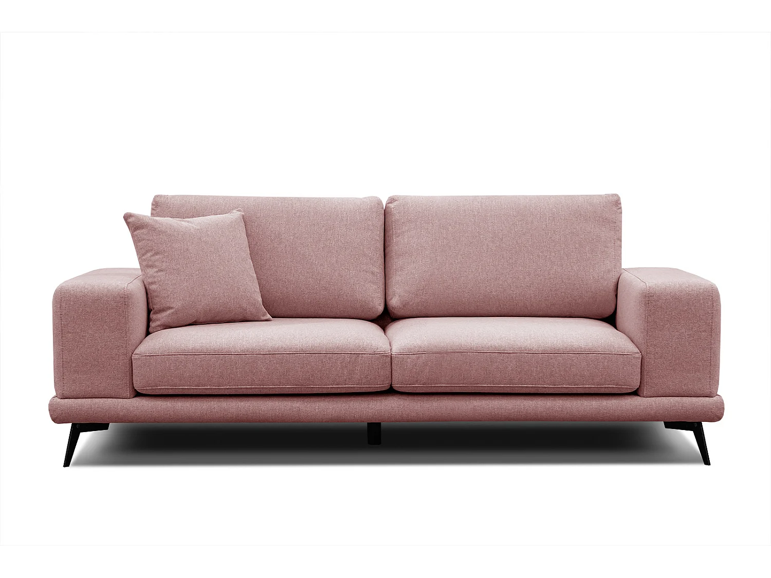 MEDIOLANE Sofa 3-Sitzer, hellrot
