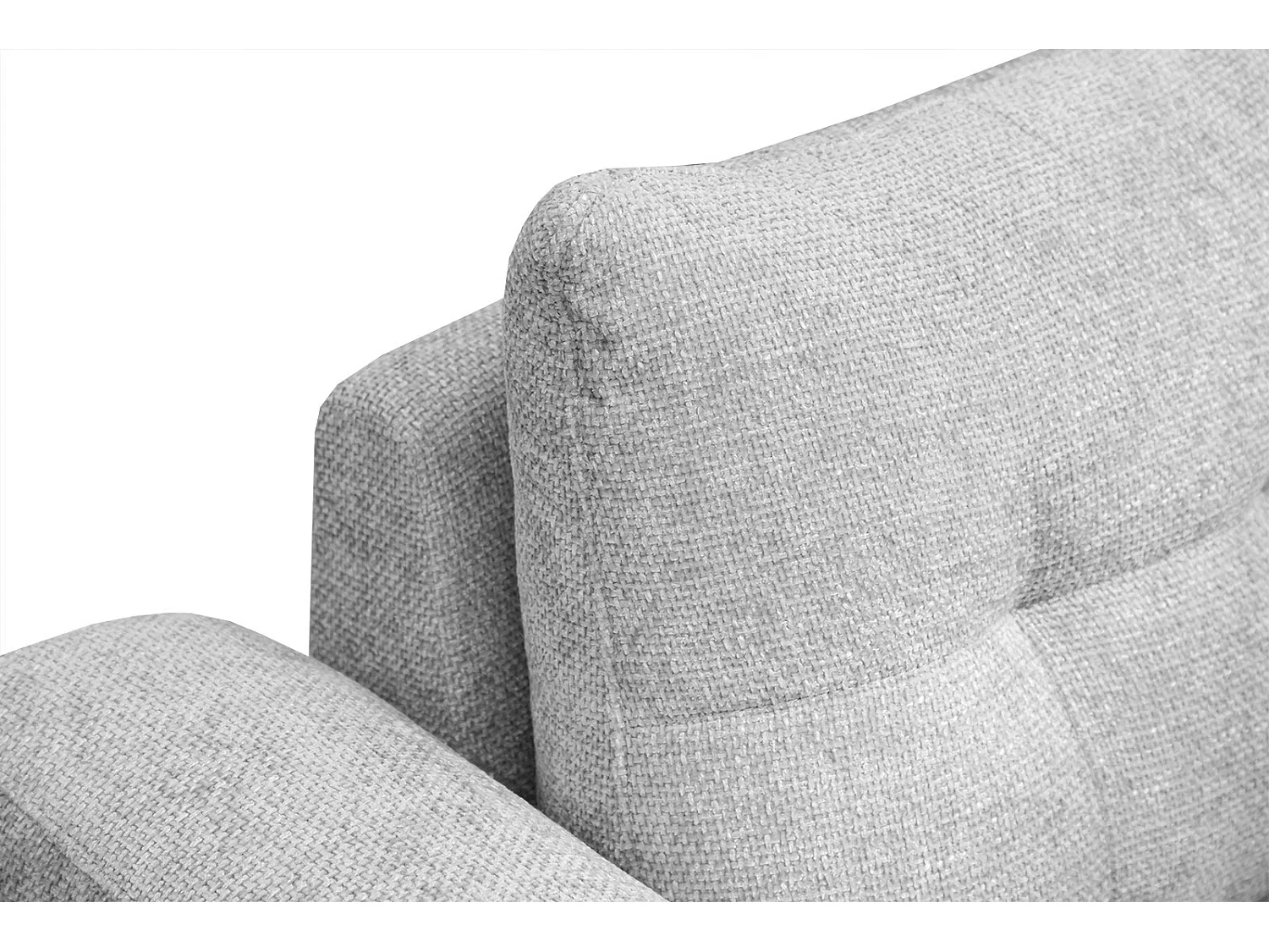 SALVINI Sofa 2-Sitzer, hellgrau