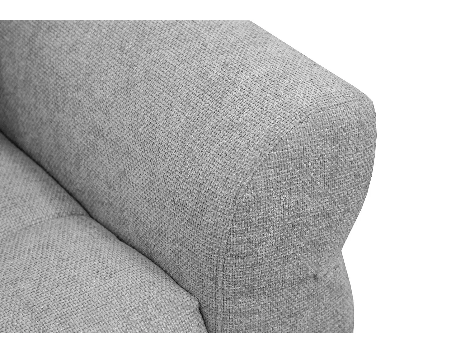 SALVINI Sofa 2-Sitzer, hellgrau