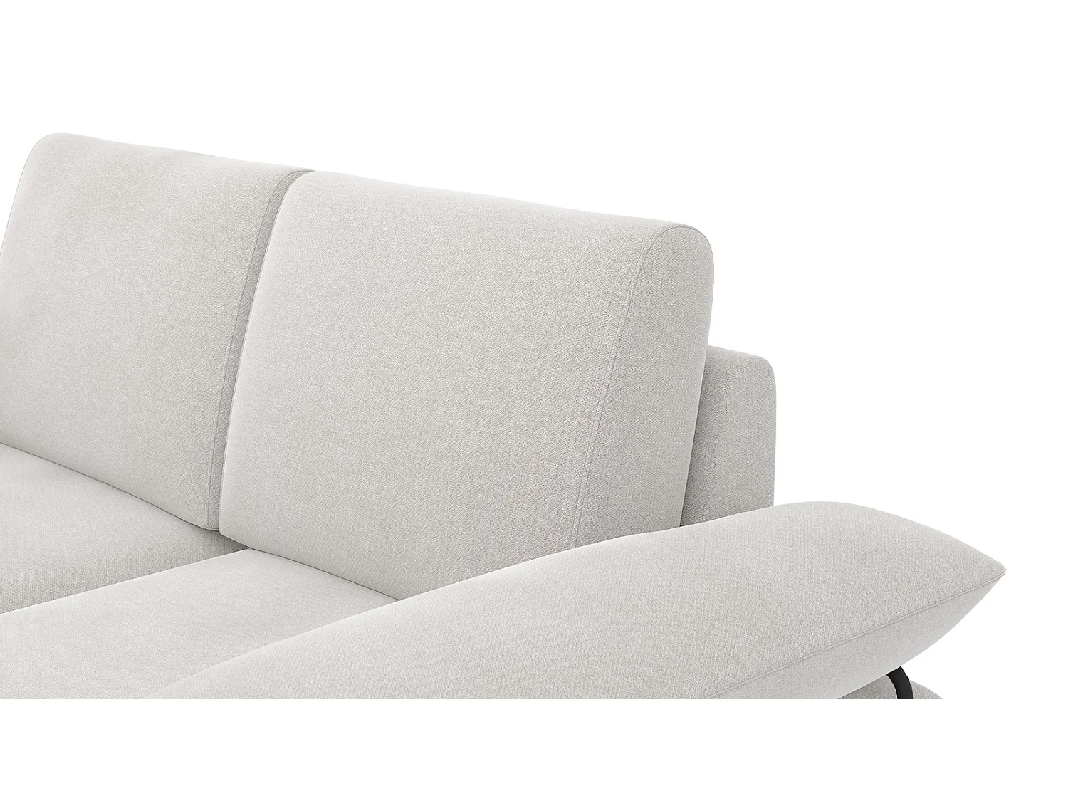 LORI Sofa 2-Sitzer, weiß