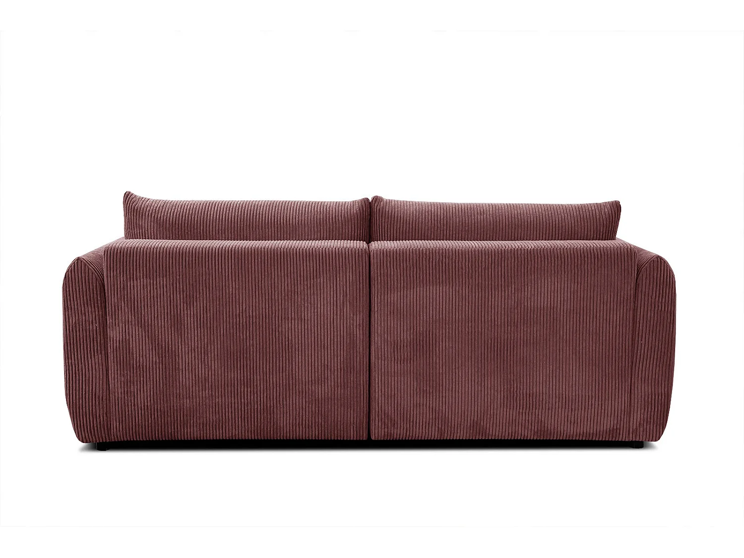 TAUER Ecksofa 3-Sitzer rechts, altrosa