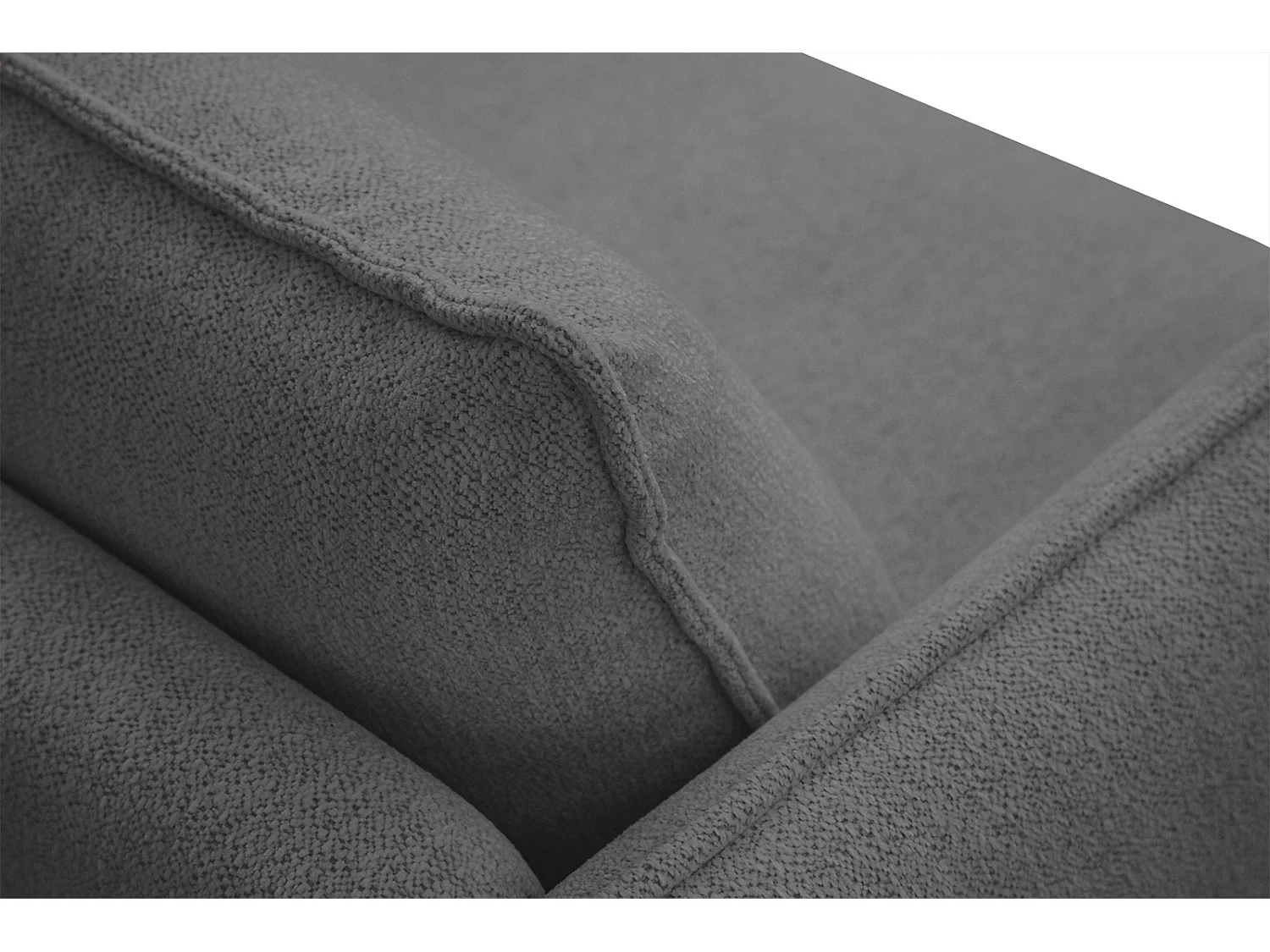 HOSTEN Sofa 2,5-Sitzer, dunkelgrau