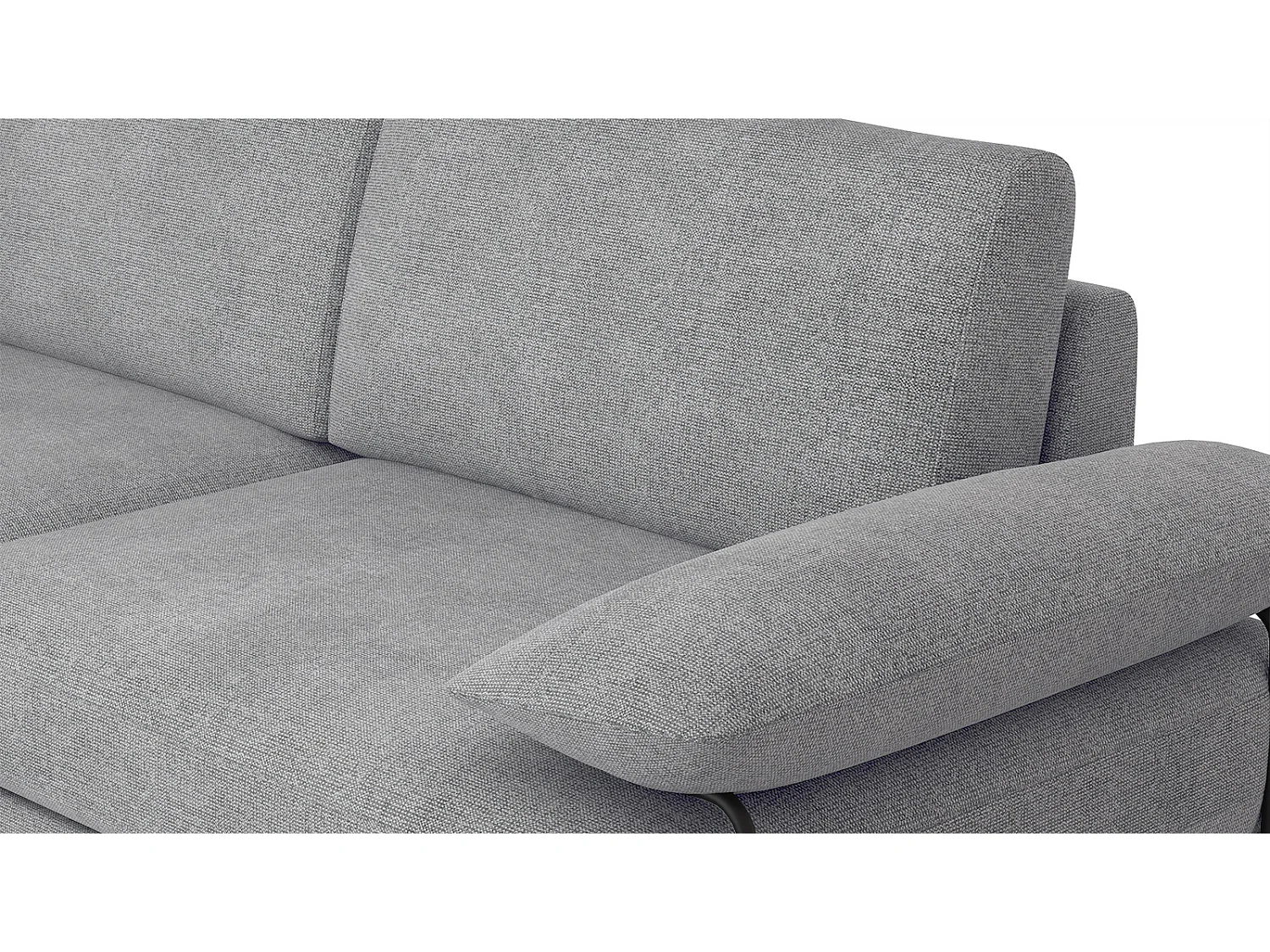 LORI Sofa 3-Sitzer, silbergrau