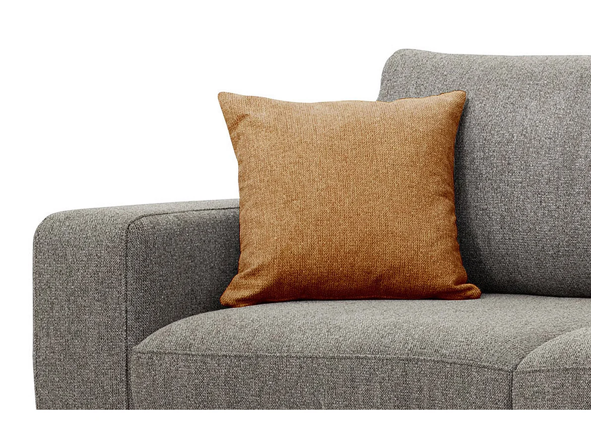 MEDIOLANE Ecksofa 5-Sitzer rechts, taupe