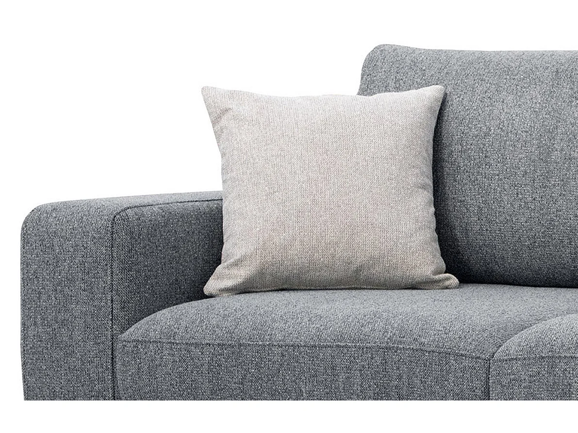 MEDIOLANE Ecksofa 5-Sitzer rechts, grau